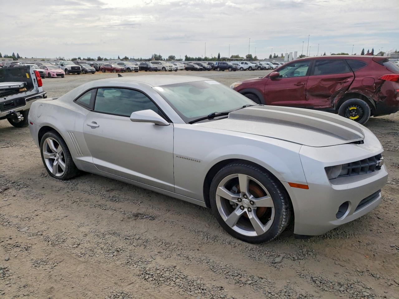 2011 Chevrolet Camaro Lt Silver vin: 2G1FC1ED5B9101846