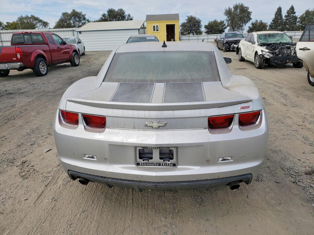 2011 Chevrolet Camaro Lt Silver vin: 2G1FC1ED5B9101846