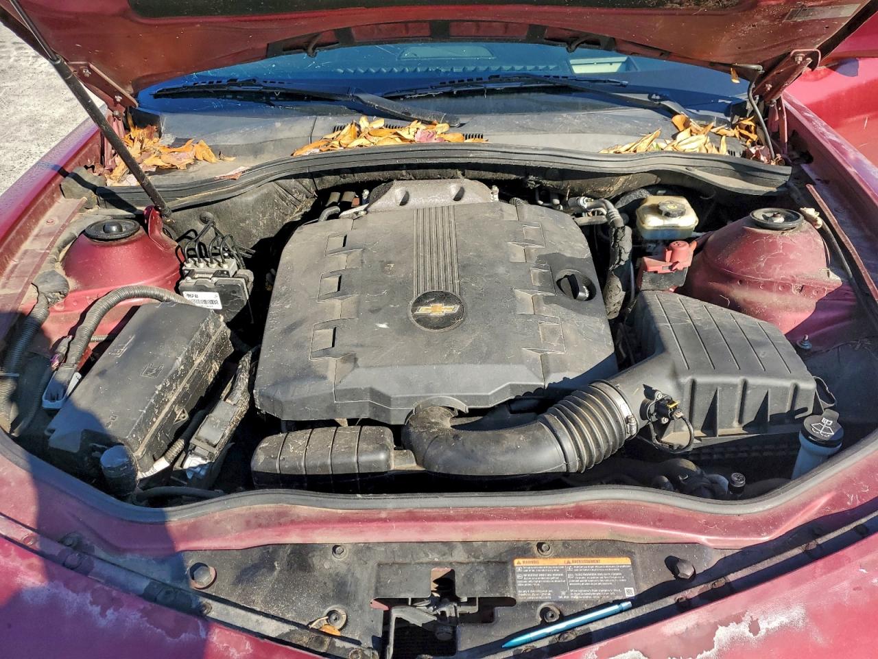 2011 Chevrolet Camaro Lt Maroon vin: 2G1FC1ED6B9116226