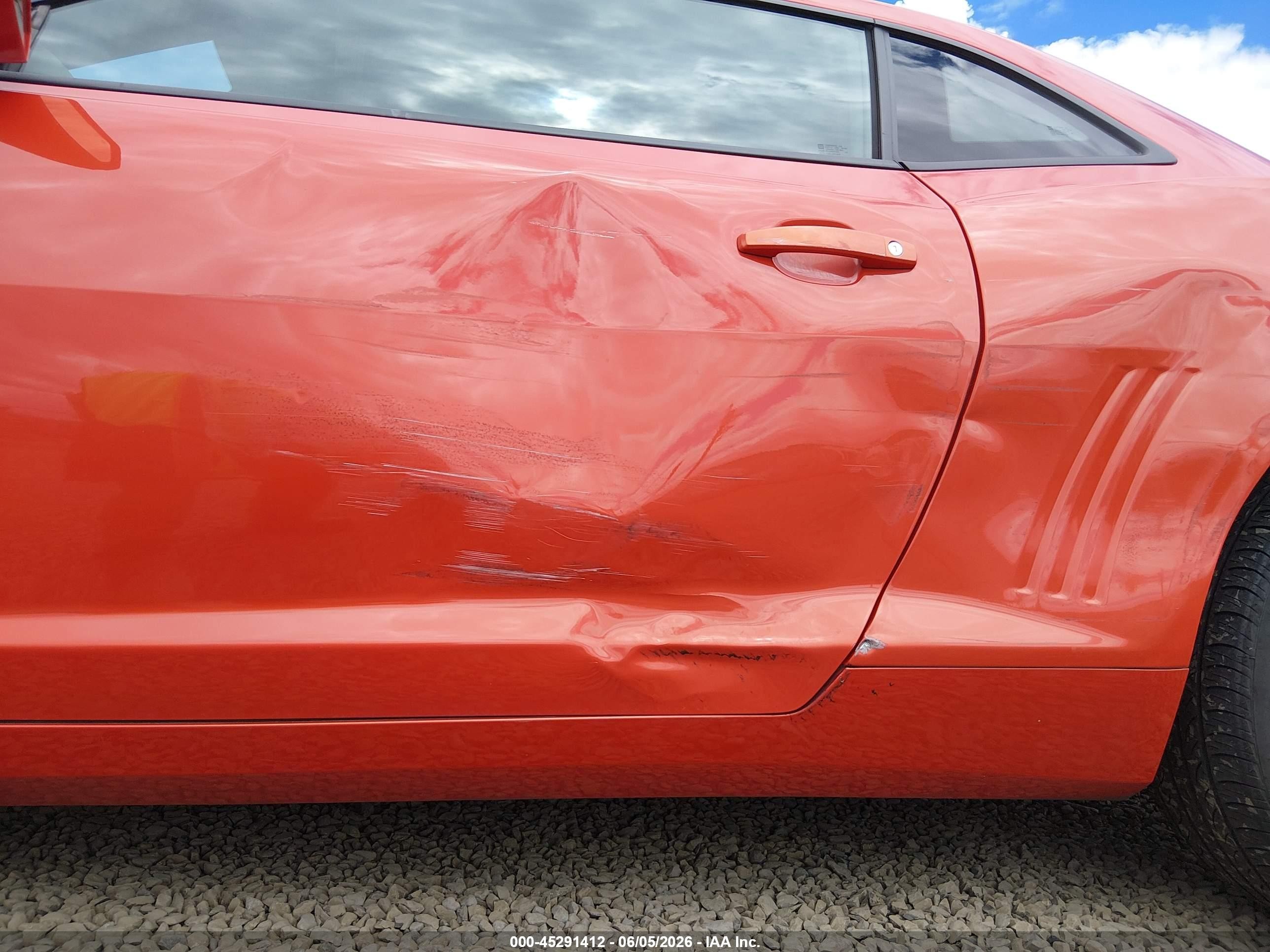 2011 Chevrolet Camaro 2lt Orange vin: 2G1FC1ED6B9121863