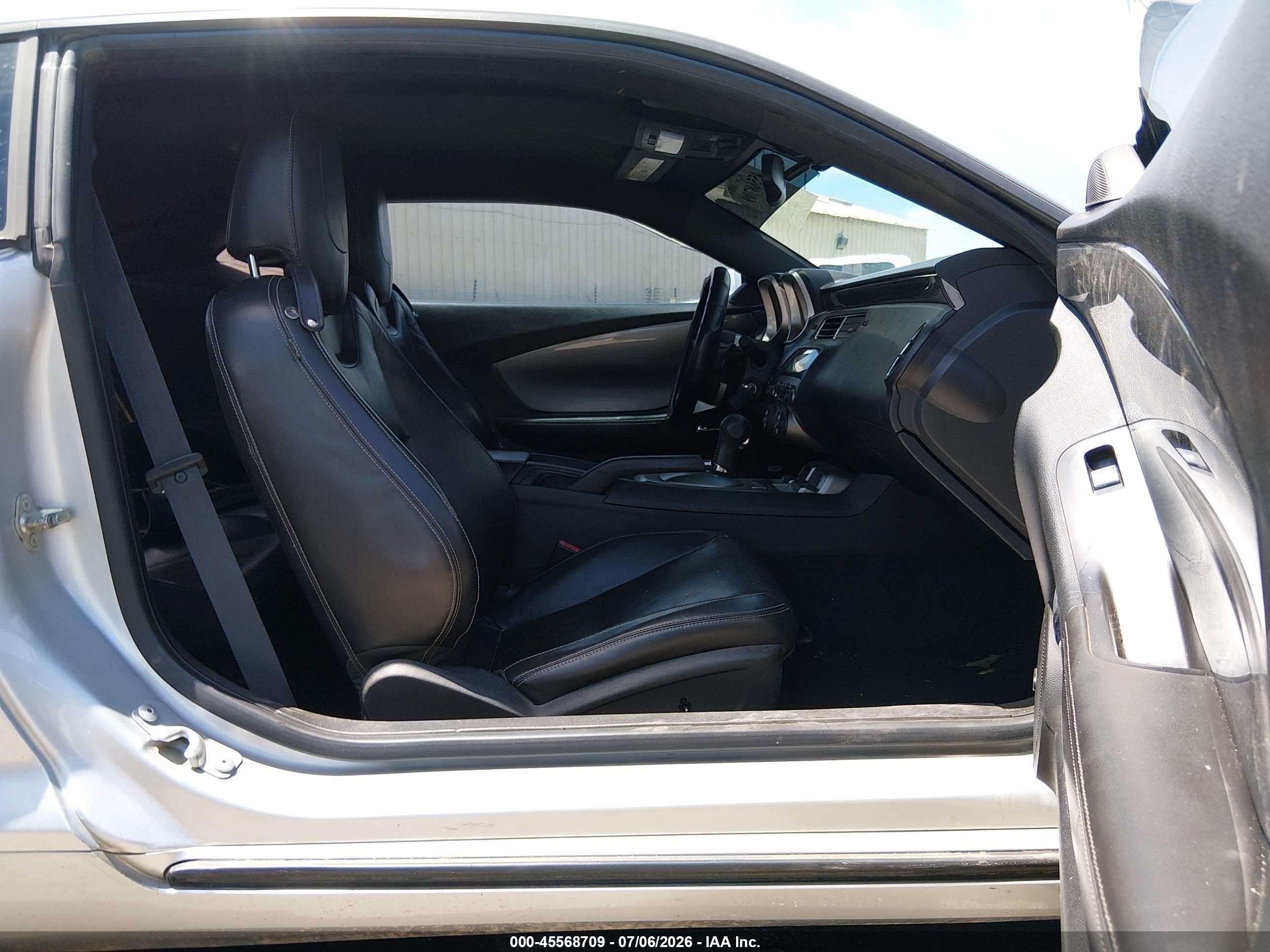 2011 Chevrolet Camaro 2lt Silver vin: 2G1FC1ED6B9128926