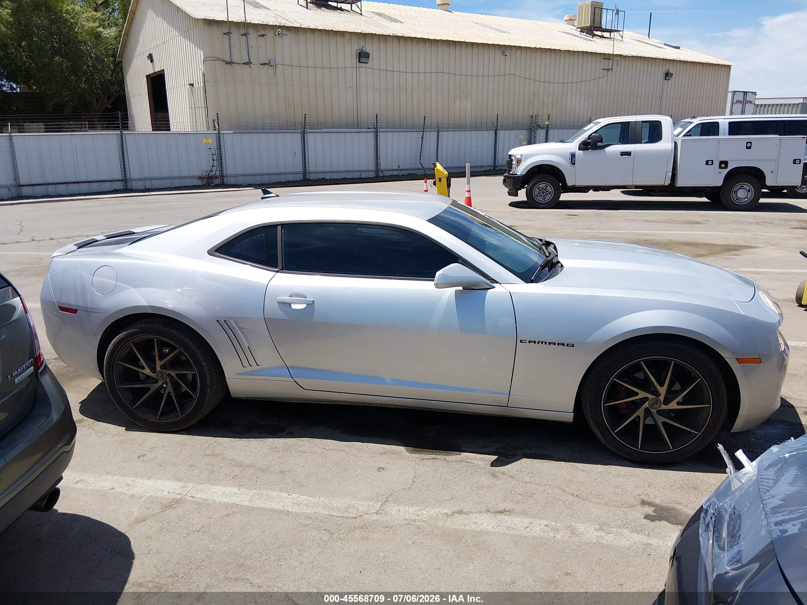 2011 Chevrolet Camaro 2lt Silver vin: 2G1FC1ED6B9128926