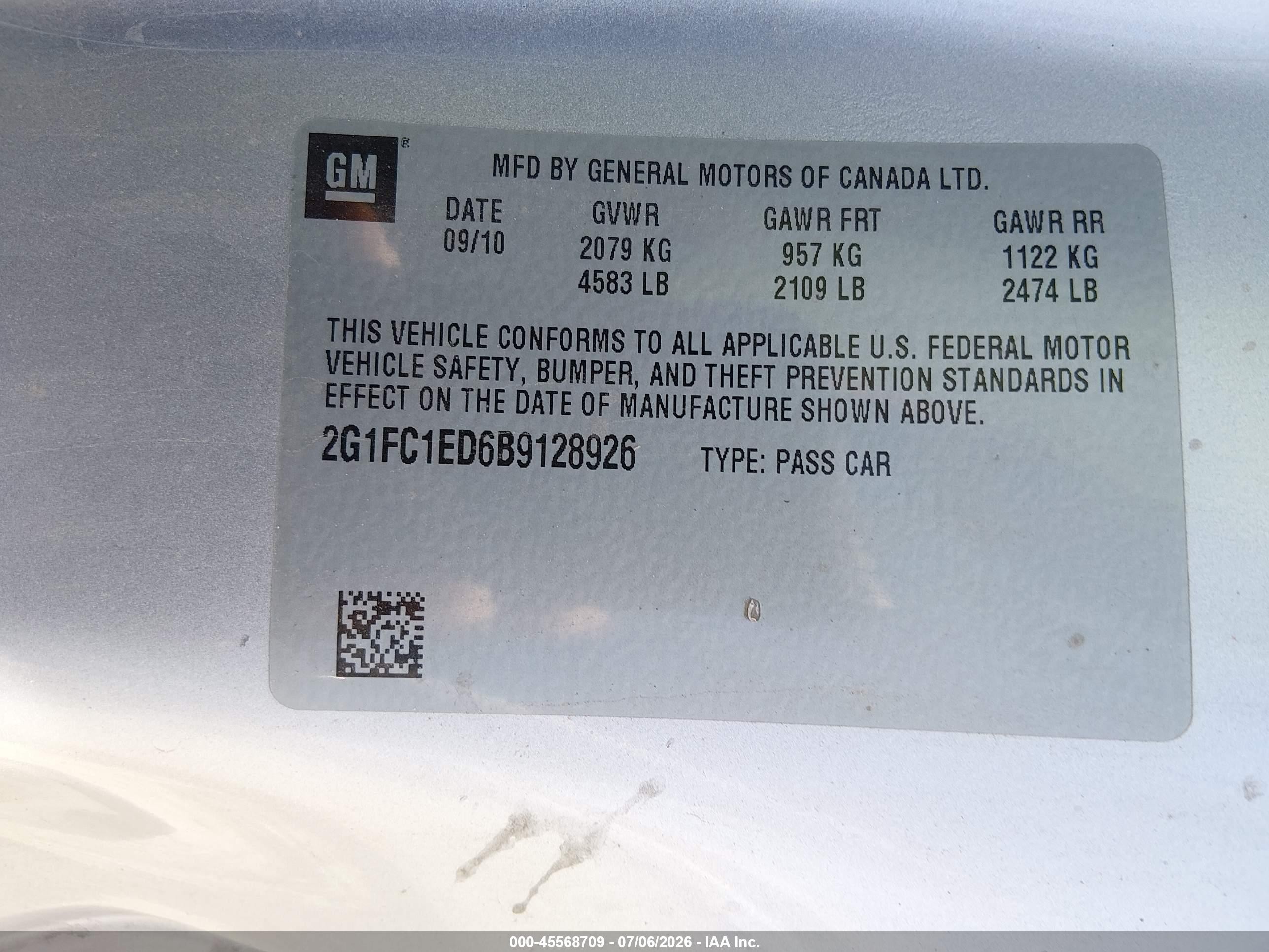 2011 Chevrolet Camaro 2lt Silver vin: 2G1FC1ED6B9128926