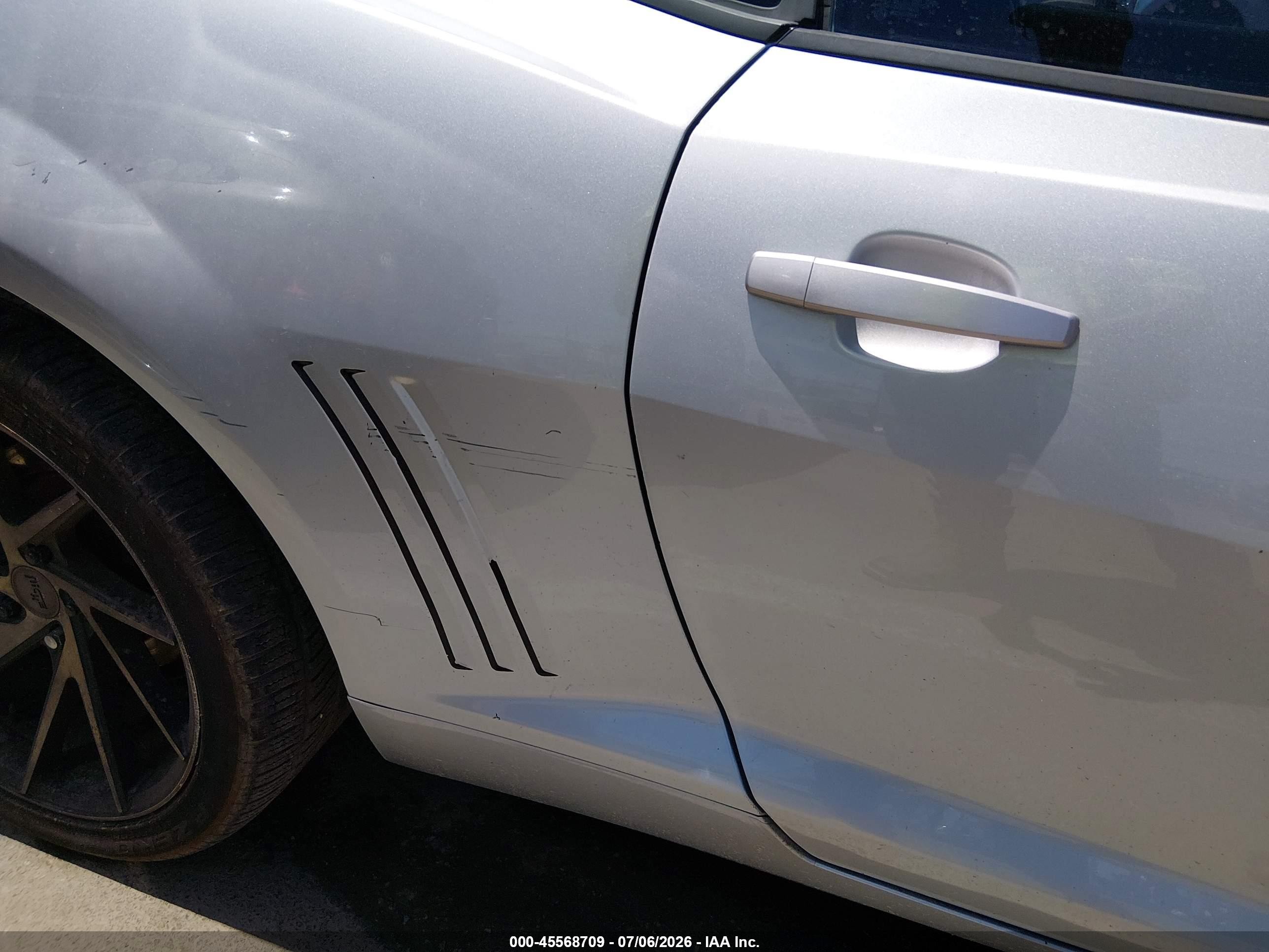 2011 Chevrolet Camaro 2lt Silver vin: 2G1FC1ED6B9128926