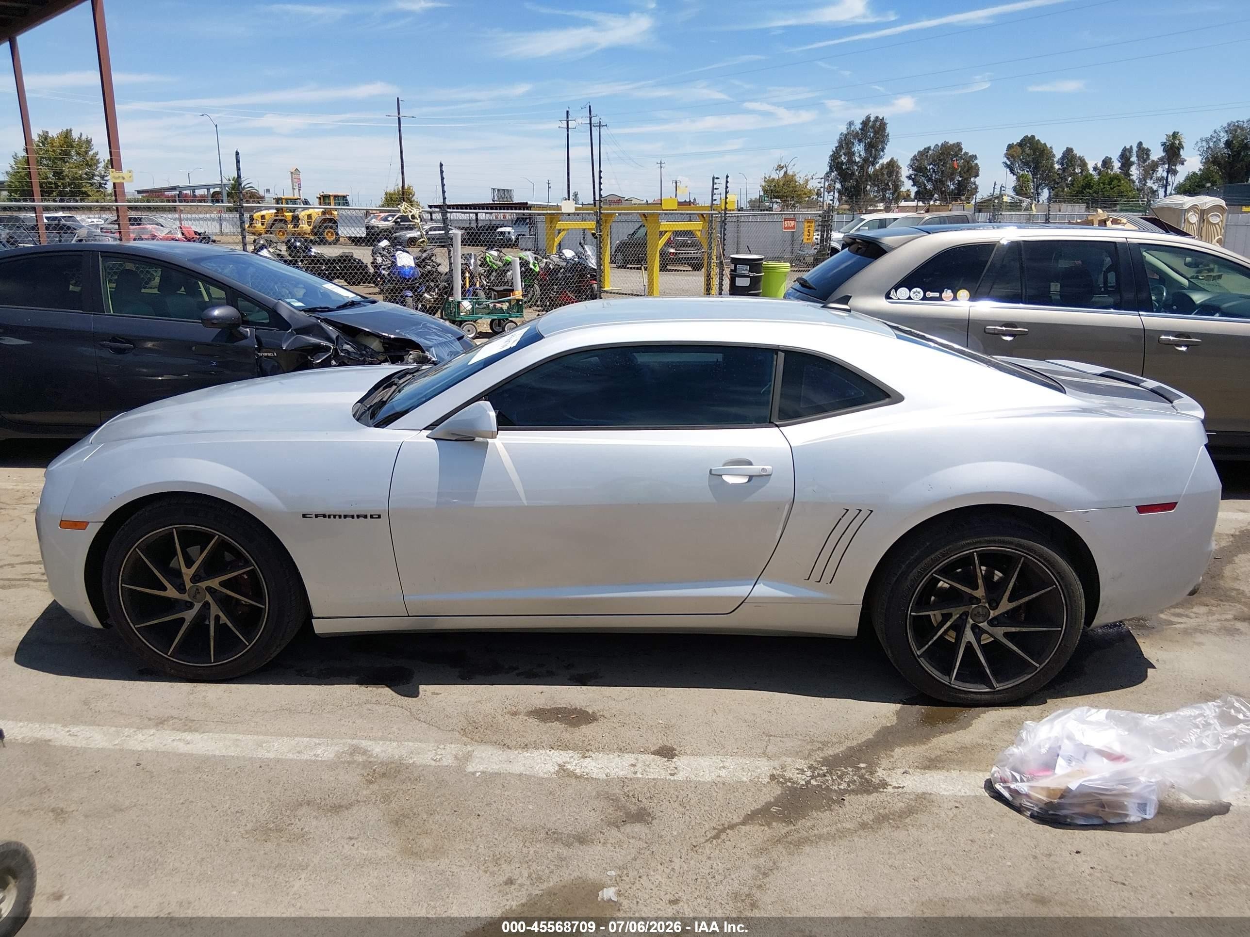 2011 Chevrolet Camaro 2lt Silver vin: 2G1FC1ED6B9128926