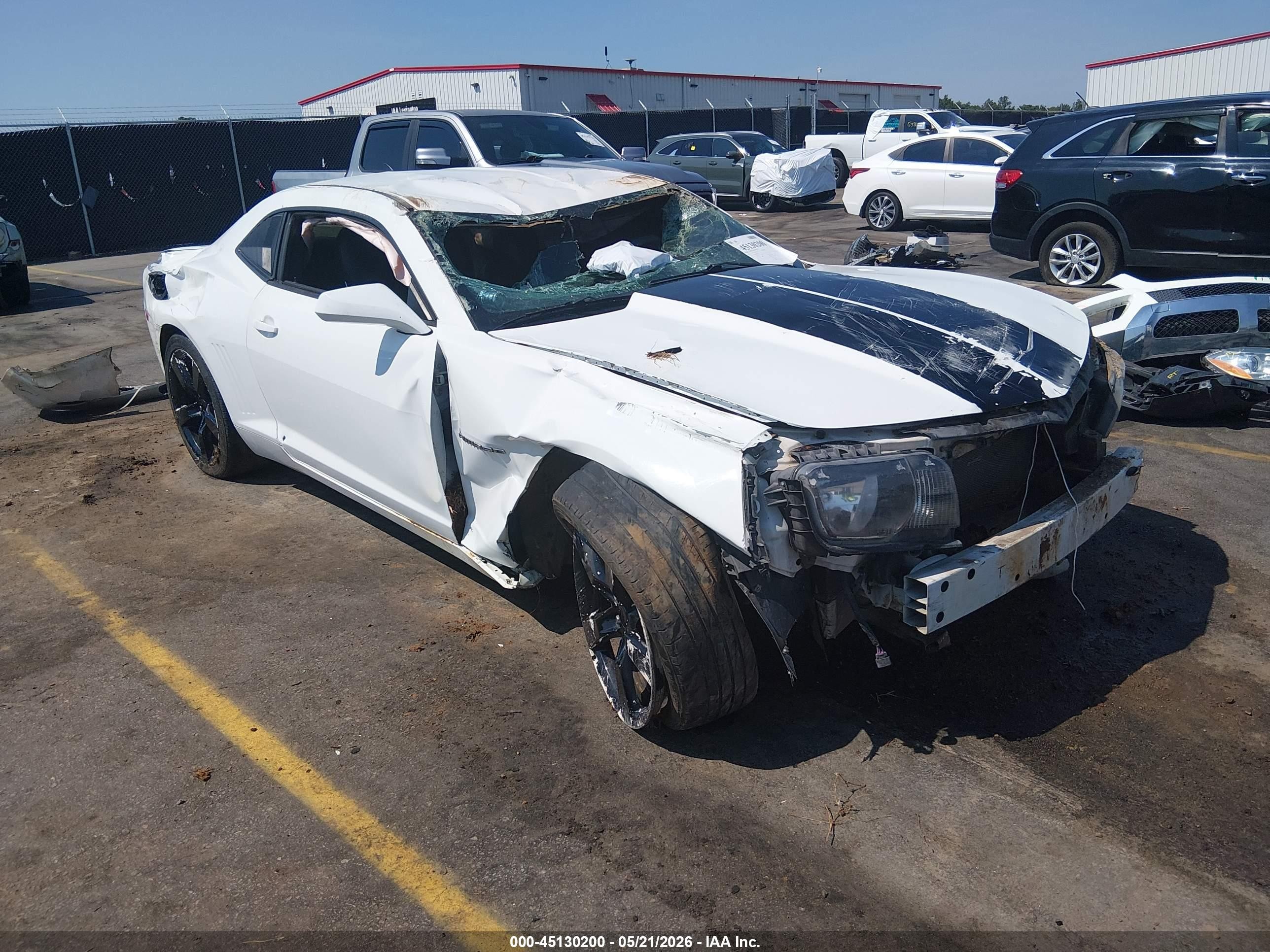 2011 Chevrolet Camaro 2lt White vin: 2G1FC1ED6B9206041