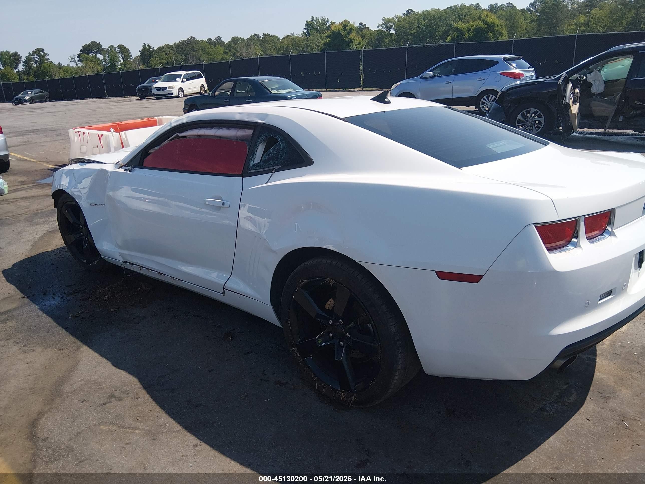 2011 Chevrolet Camaro 2lt White vin: 2G1FC1ED6B9206041