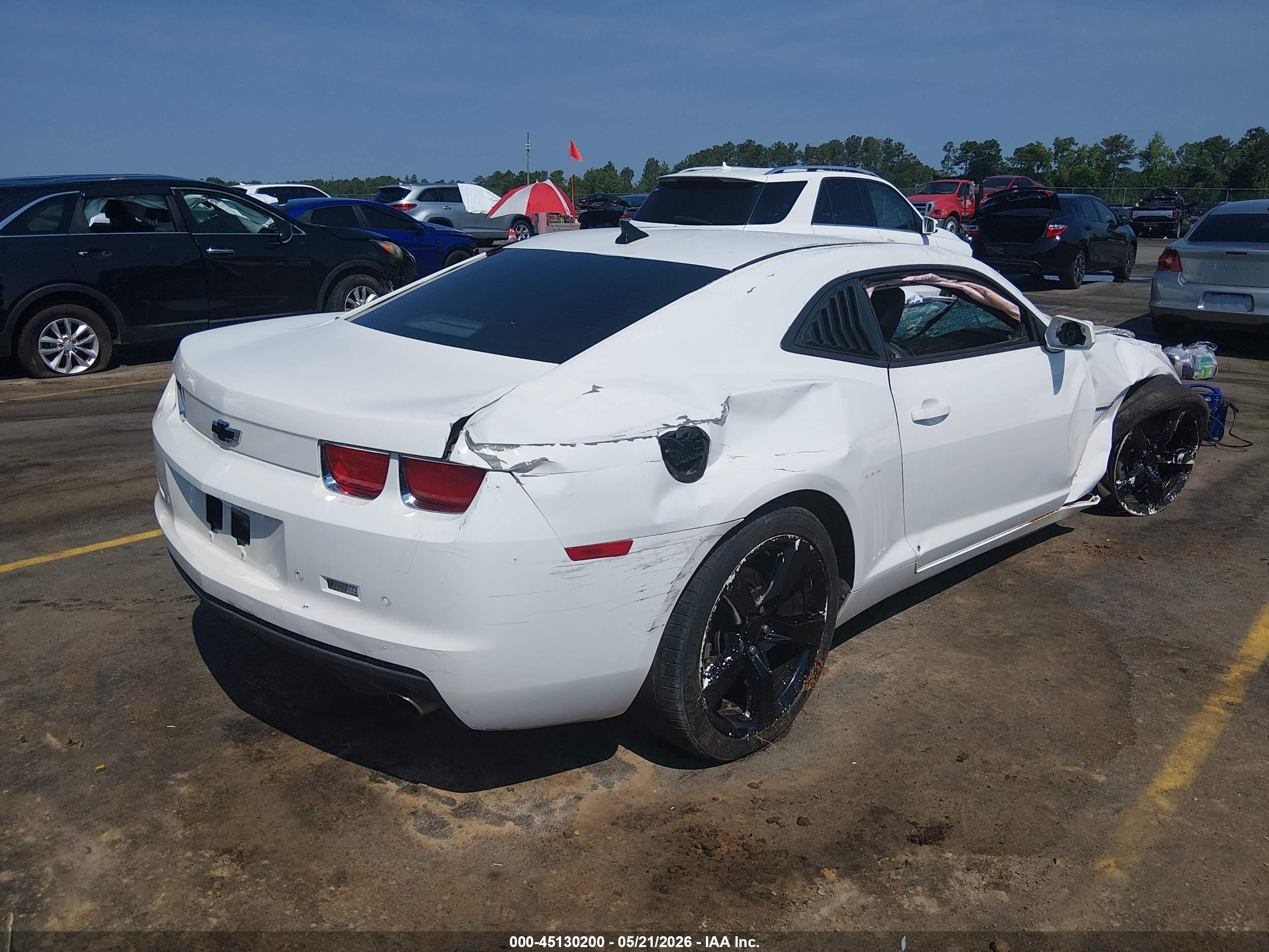 2011 Chevrolet Camaro 2lt White vin: 2G1FC1ED6B9206041