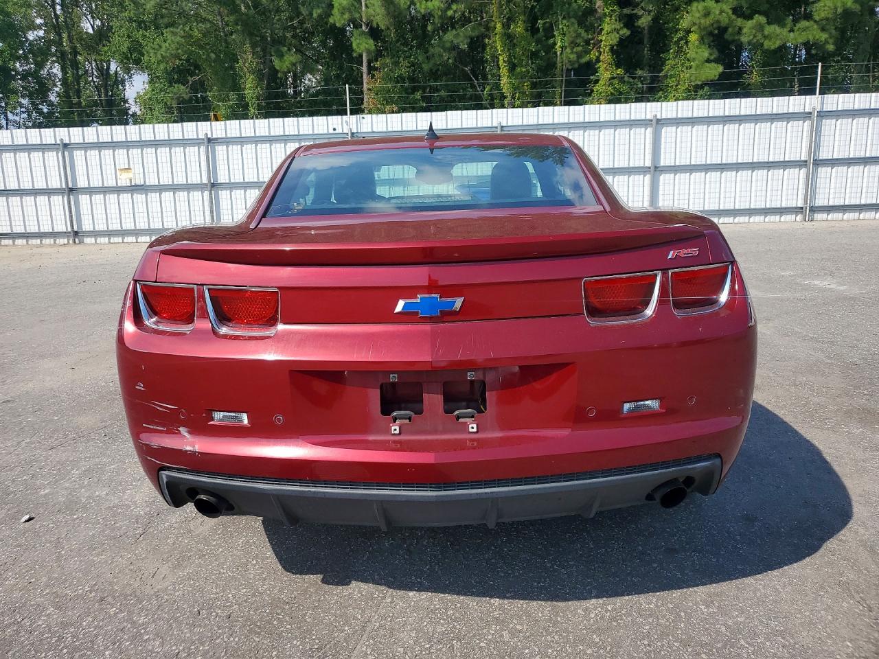 2011 Chevrolet Camaro Lt Burgundy vin: 2G1FC1ED7B9117191