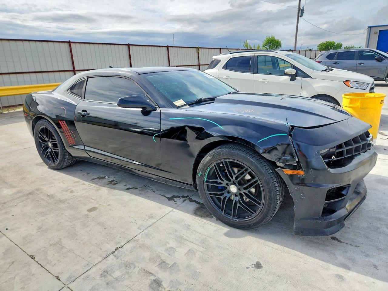 2011 Chevrolet Camaro Lt Black vin: 2G1FC1ED7B9120785
