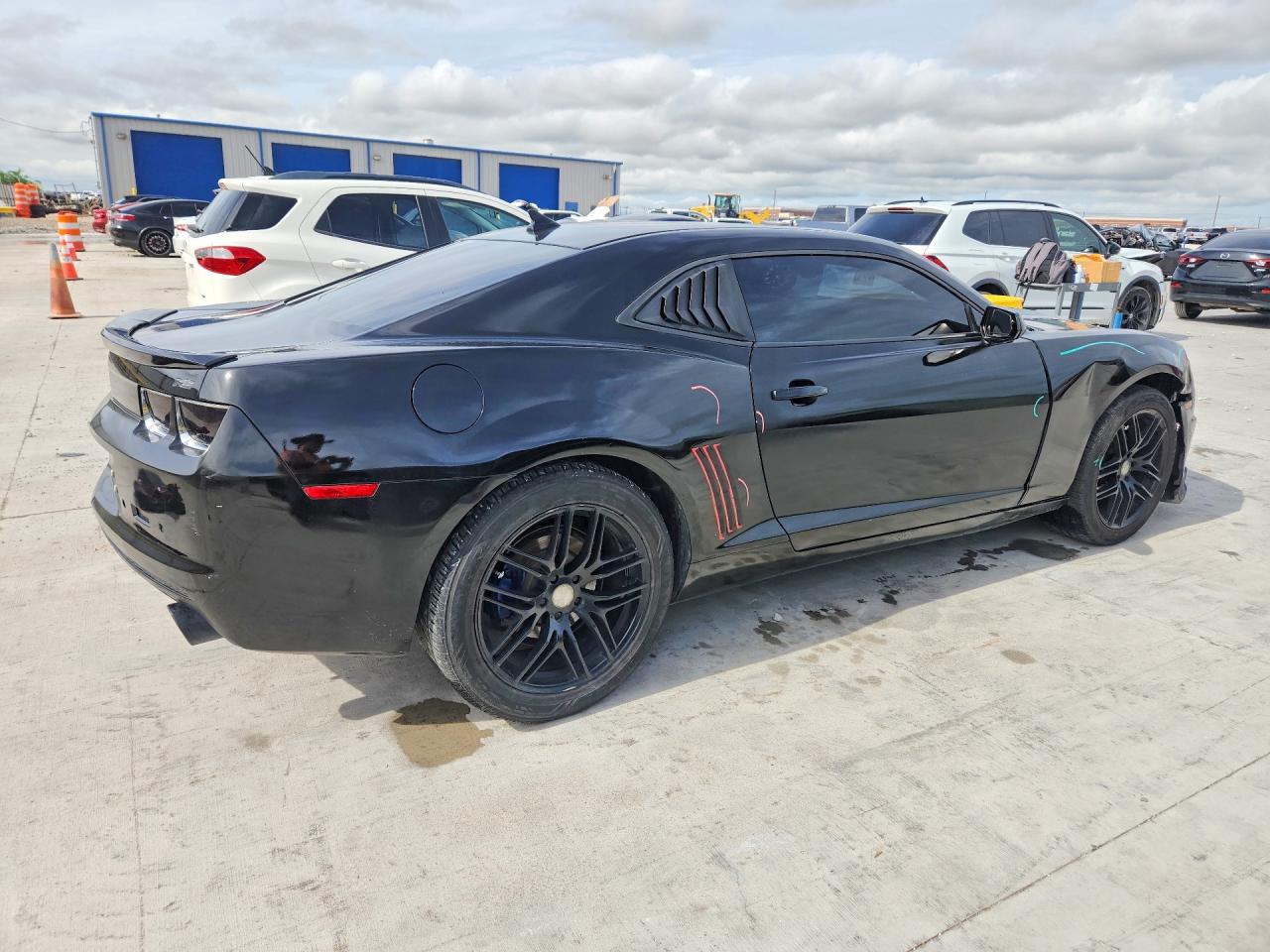 2011 Chevrolet Camaro Lt Black vin: 2G1FC1ED7B9120785