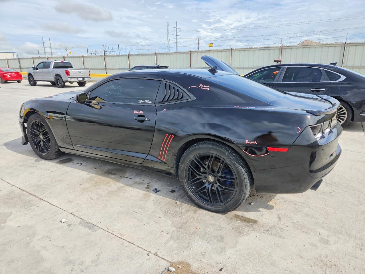 2011 Chevrolet Camaro Lt Black vin: 2G1FC1ED7B9120785