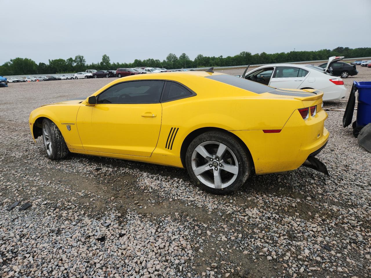 2011 Chevrolet Camaro Lt Yellow vin: 2G1FC1ED7B9139014