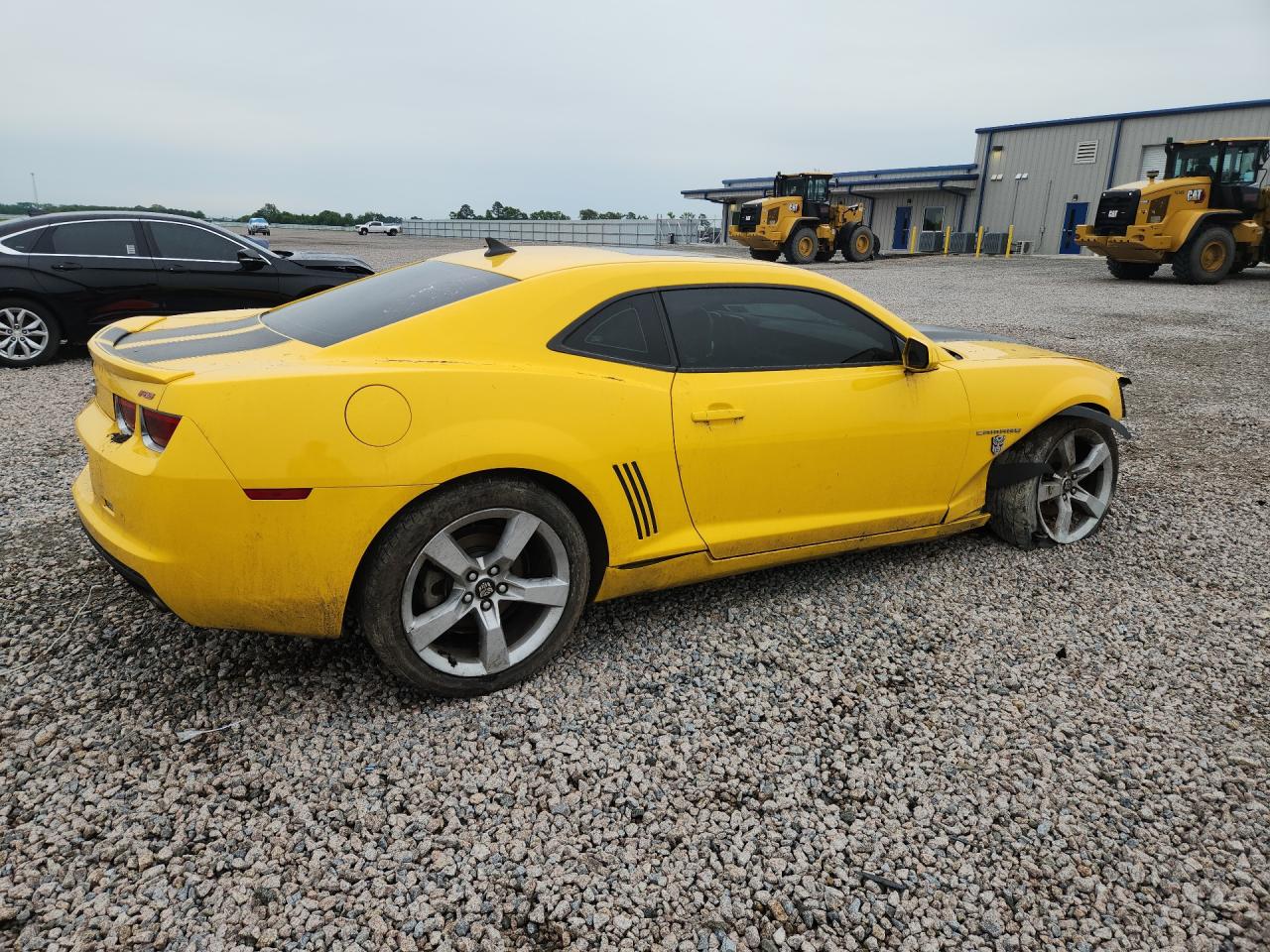 2011 Chevrolet Camaro Lt Yellow vin: 2G1FC1ED7B9139014