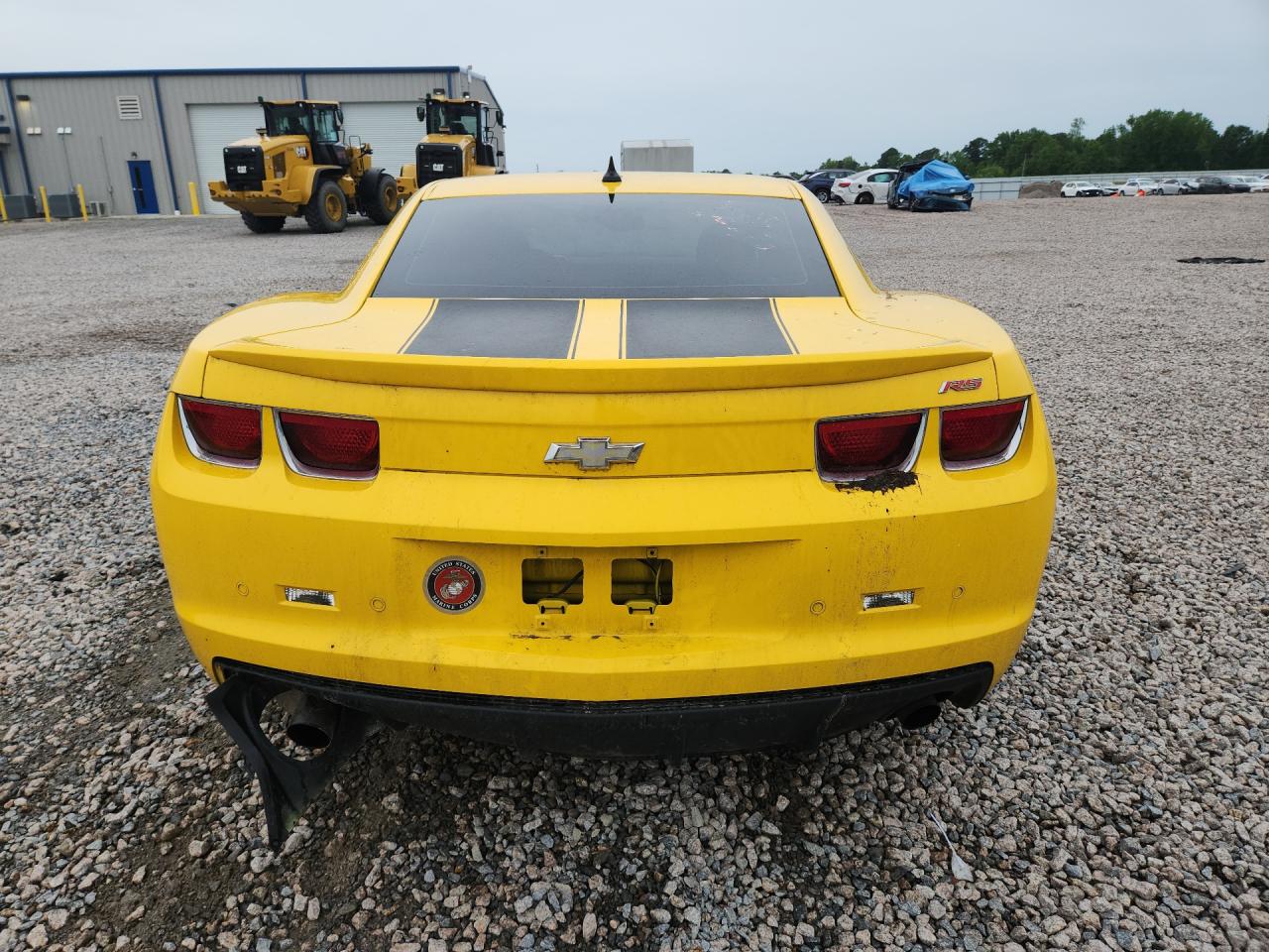 2011 Chevrolet Camaro Lt Yellow vin: 2G1FC1ED7B9139014