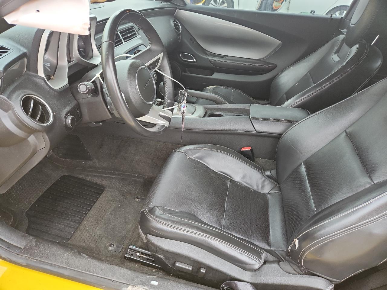 2011 Chevrolet Camaro Lt Yellow vin: 2G1FC1ED7B9139014