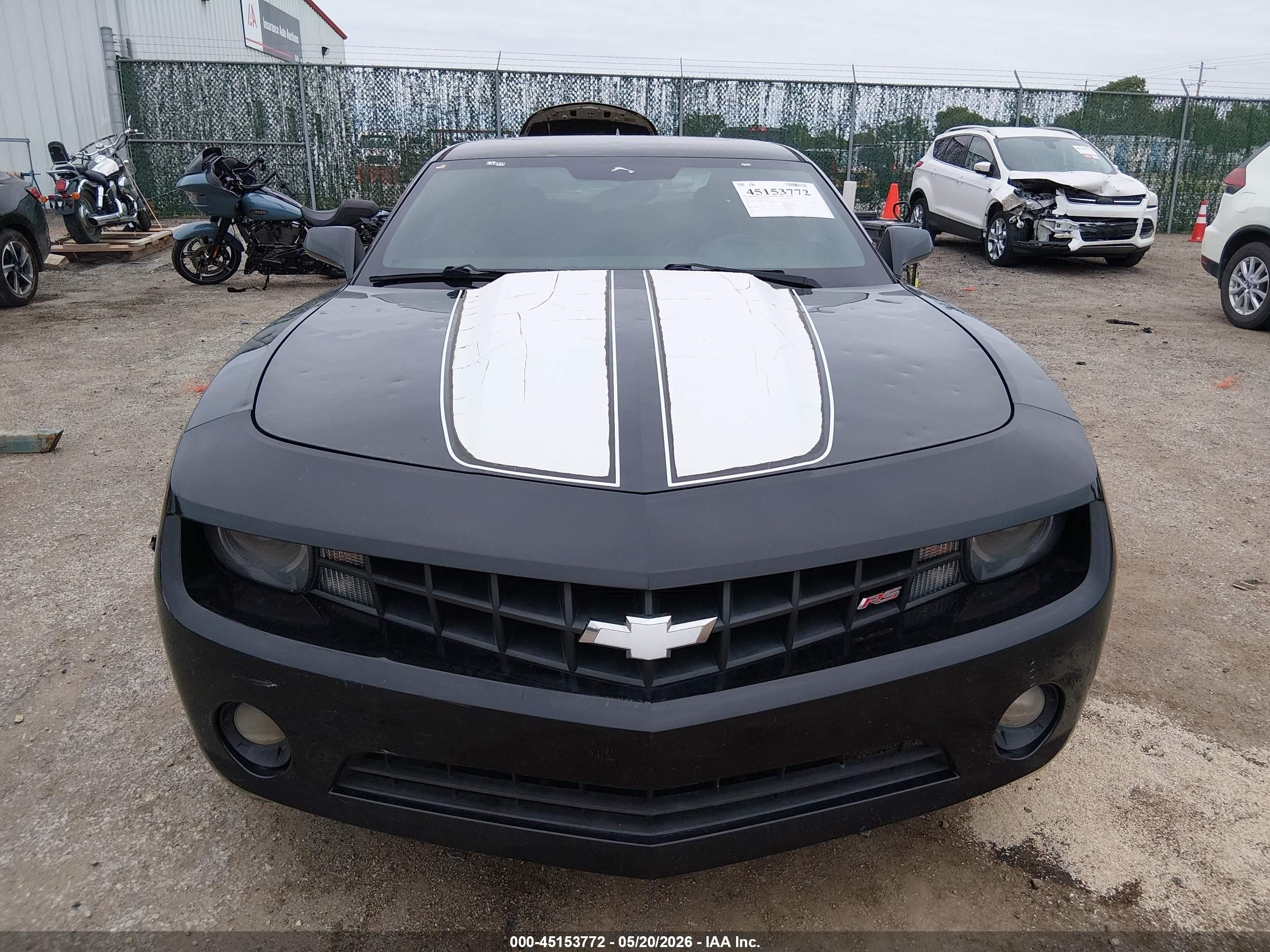 2011 Chevrolet Camaro 2lt Black vin: 2G1FC1ED9B9115846