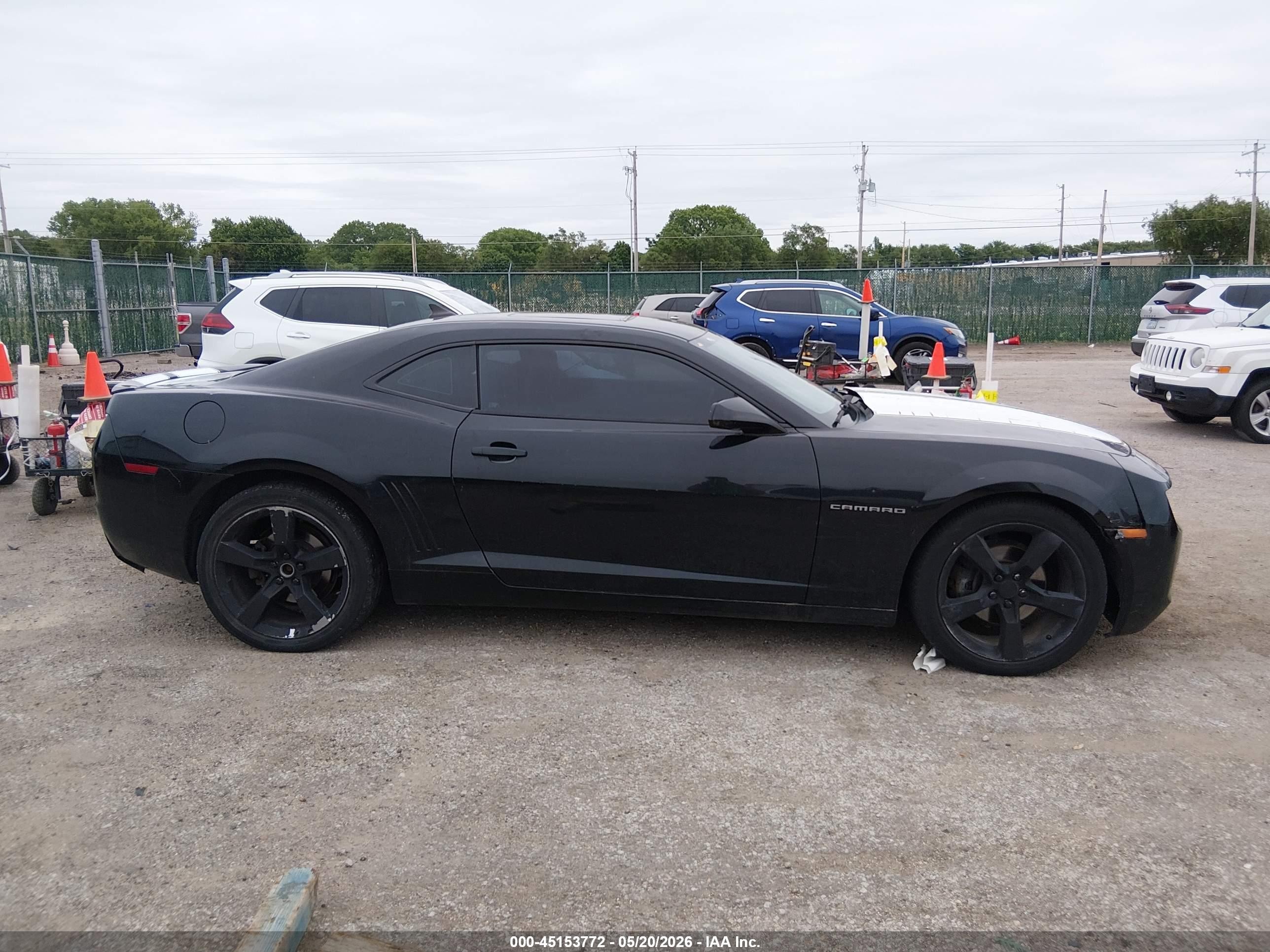 2011 Chevrolet Camaro 2lt Black vin: 2G1FC1ED9B9115846