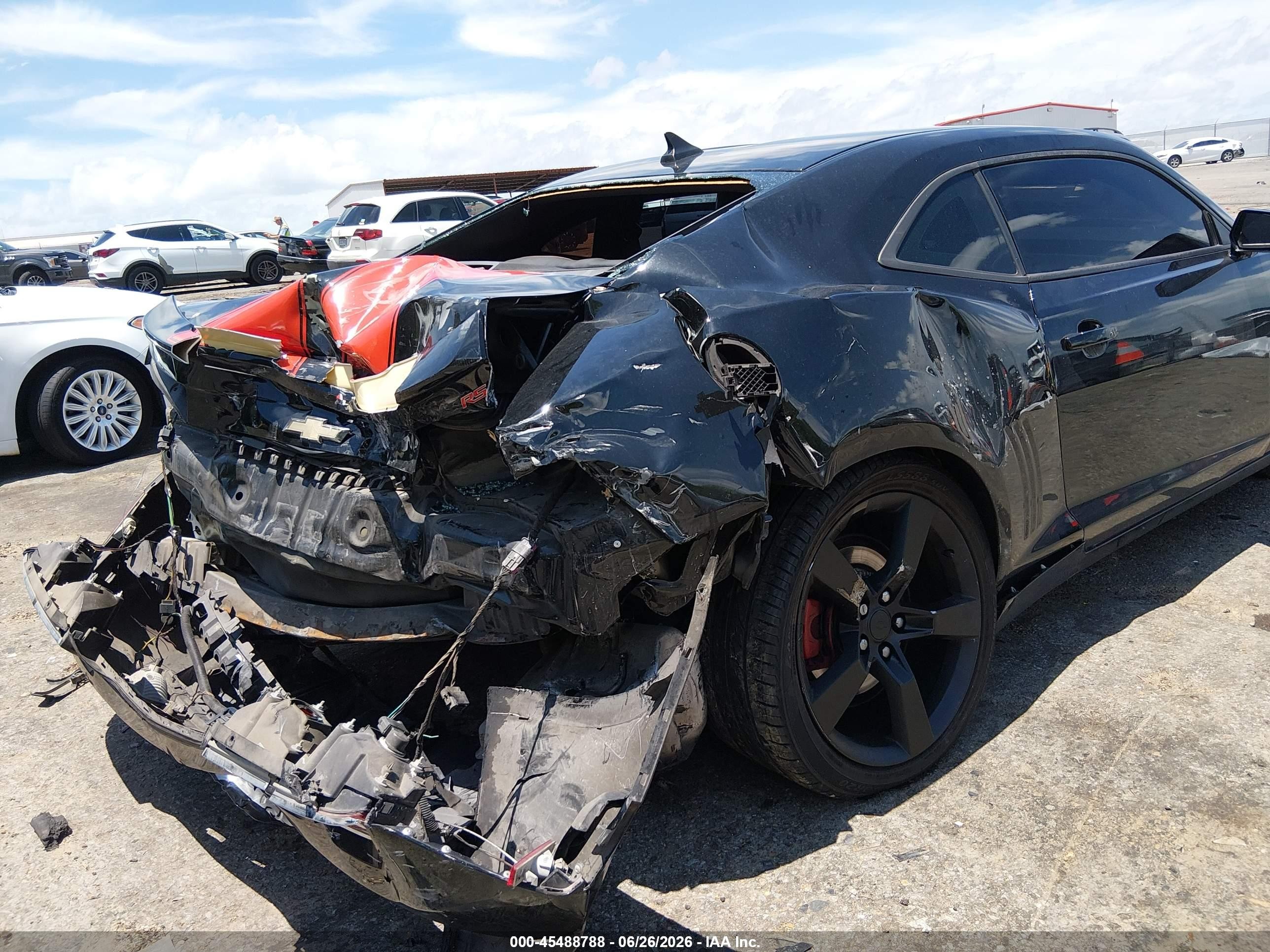 2011 Chevrolet Camaro 2lt Black vin: 2G1FC1ED9B9147468