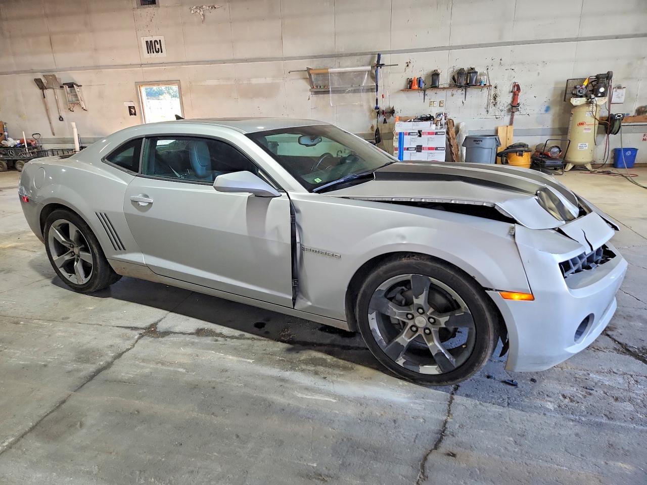 2011 Chevrolet Camaro Lt Silver vin: 2G1FC1ED9B9163637