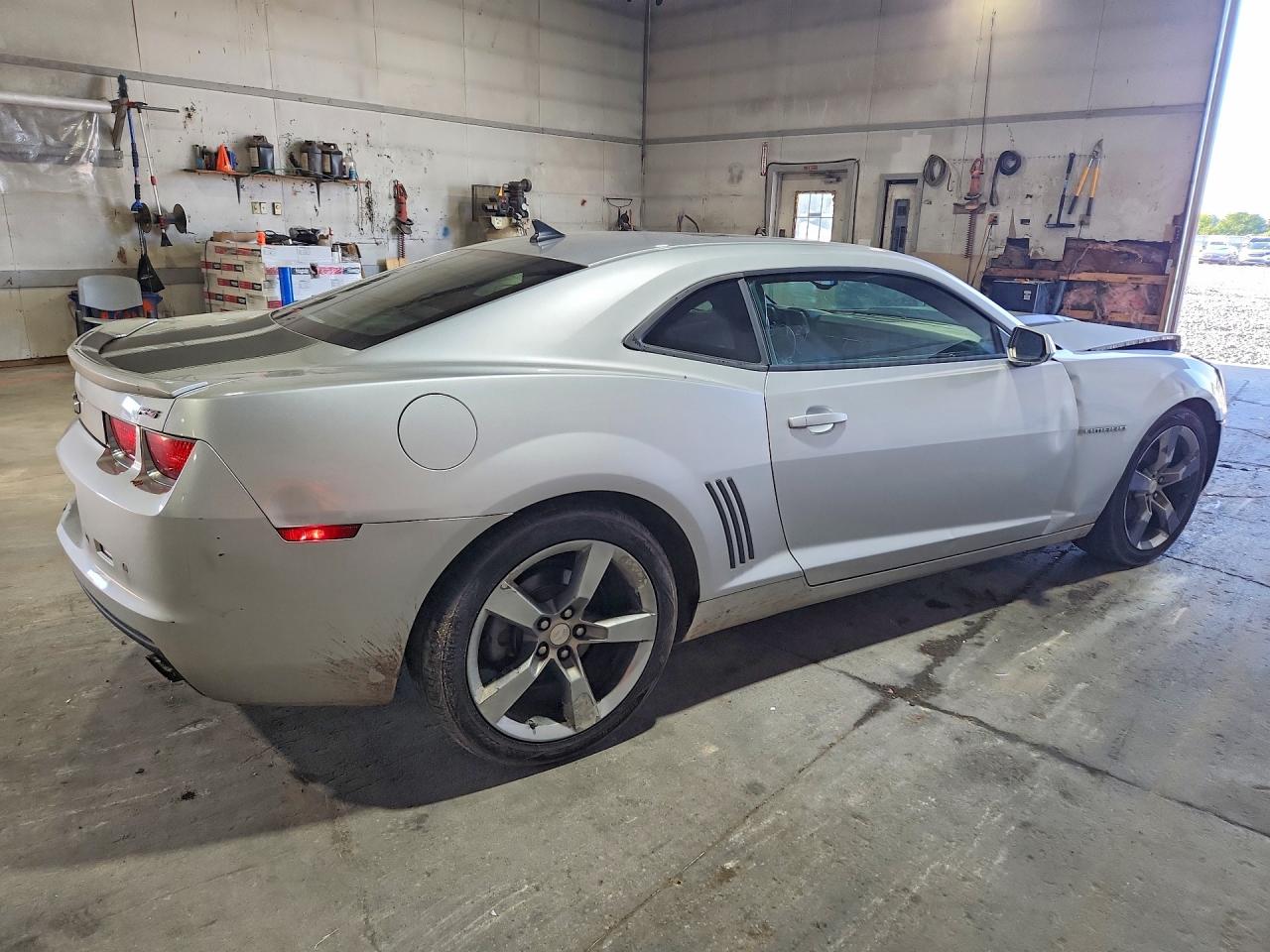 2011 Chevrolet Camaro Lt Silver vin: 2G1FC1ED9B9163637