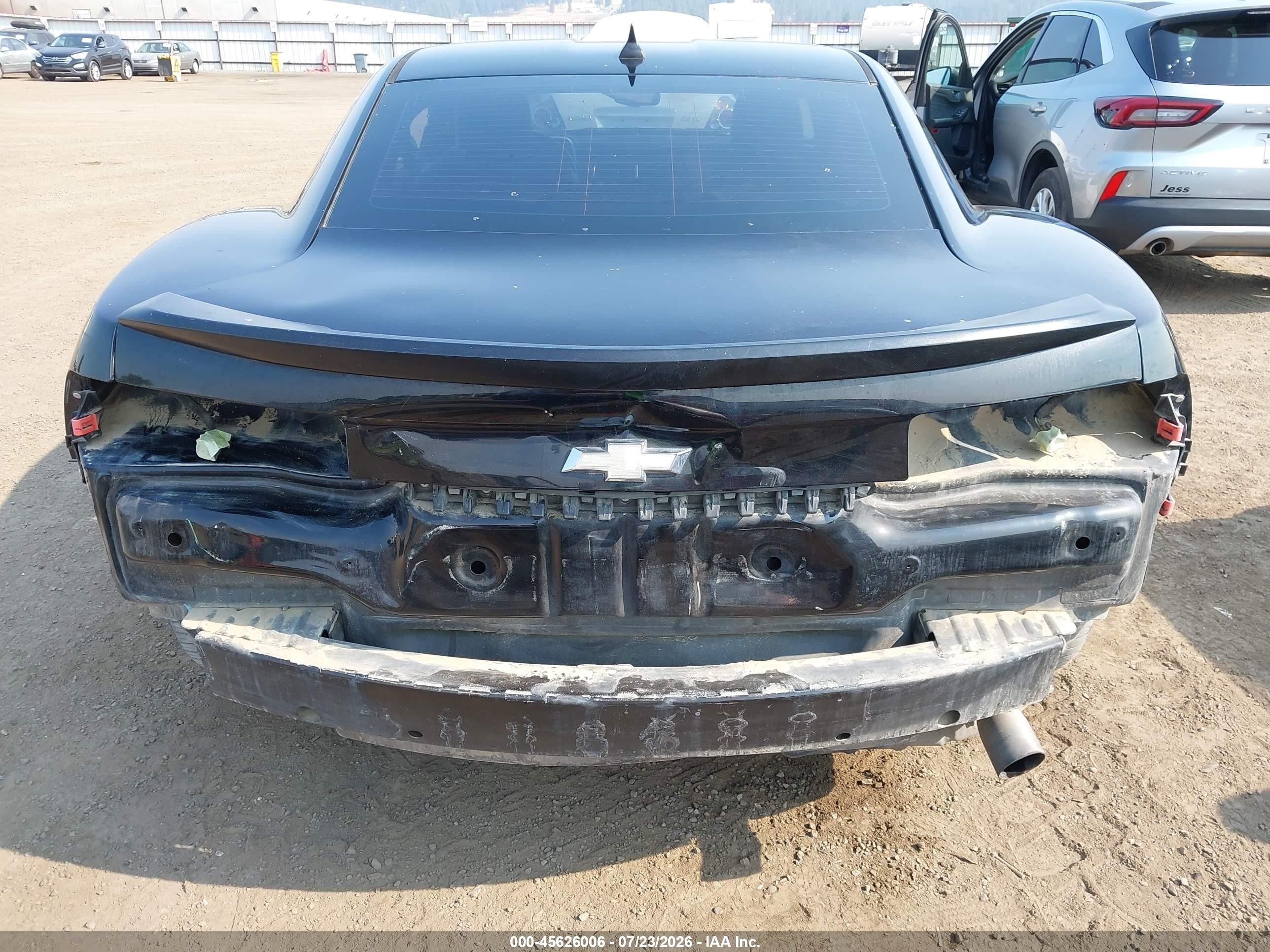 2011 Chevrolet Camaro 2lt Black vin: 2G1FC1ED9B9183838