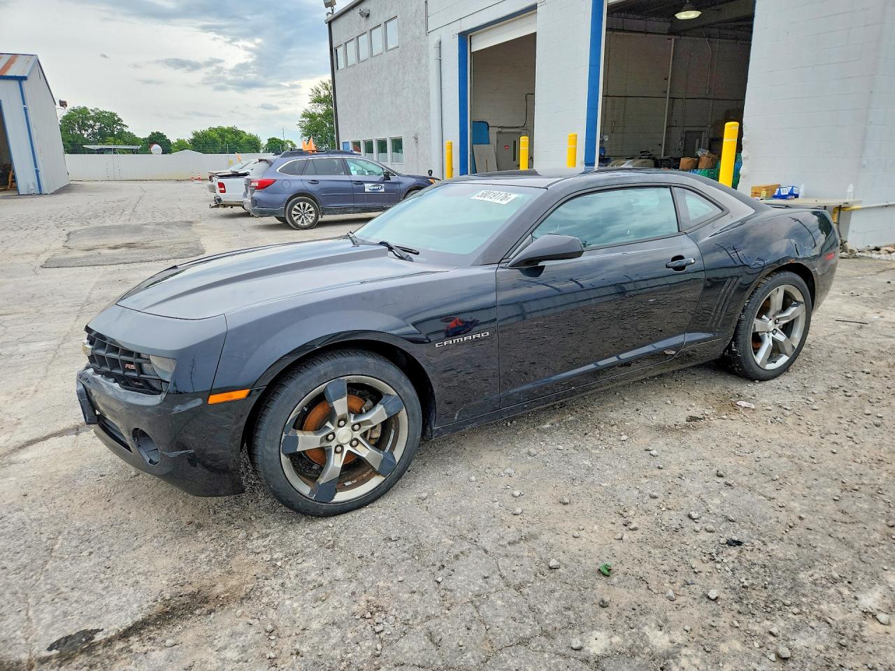 2011 Chevrolet Camaro Lt Black vin: 2G1FC1ED9B9196511