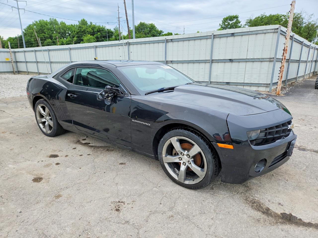 2011 Chevrolet Camaro Lt Black vin: 2G1FC1ED9B9196511