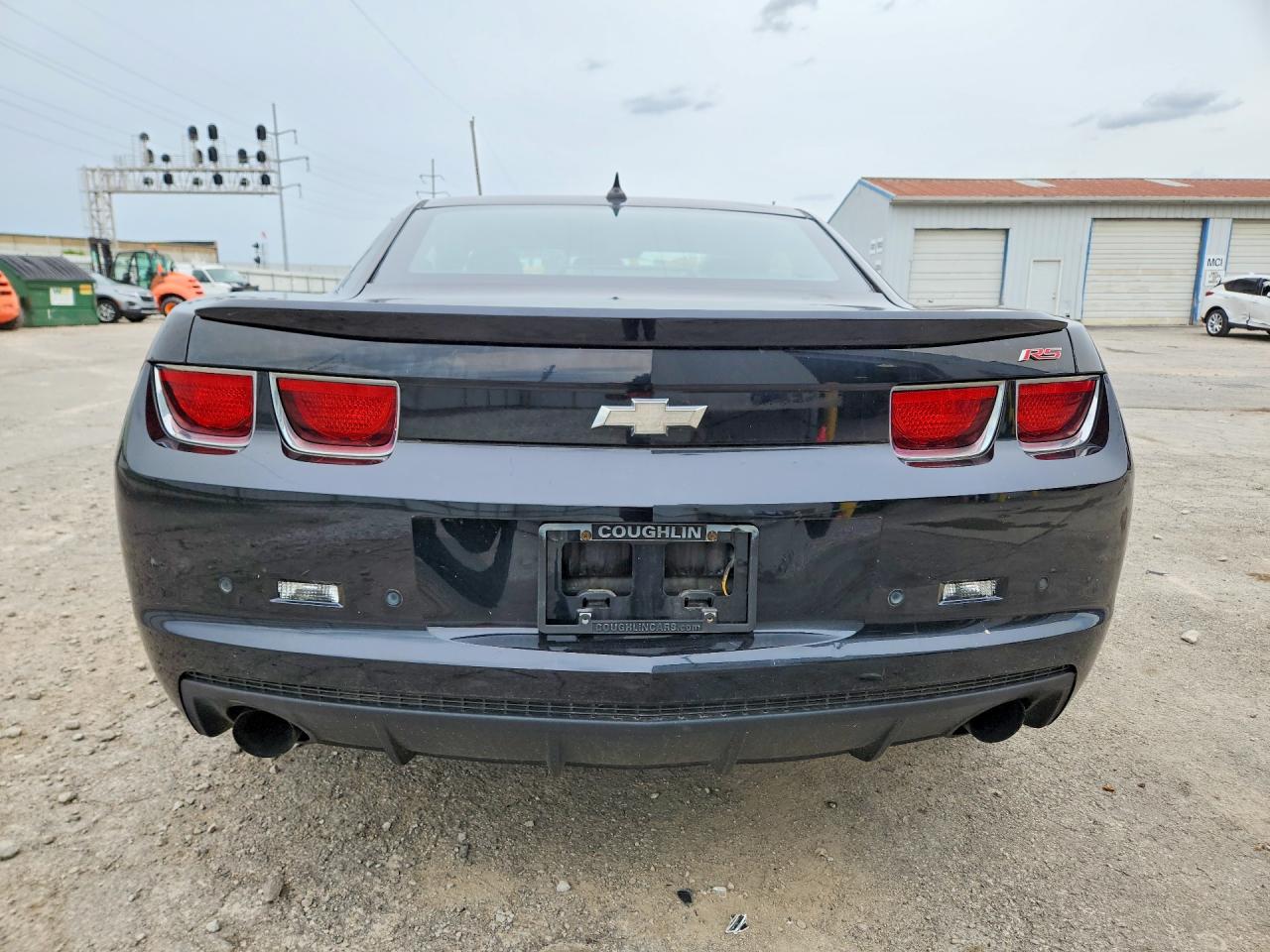 2011 Chevrolet Camaro Lt Black vin: 2G1FC1ED9B9196511