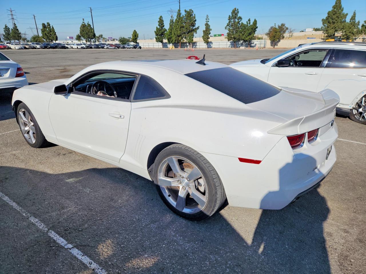 2011 Chevrolet Camaro Lt White vin: 2G1FC1ED9B9198520