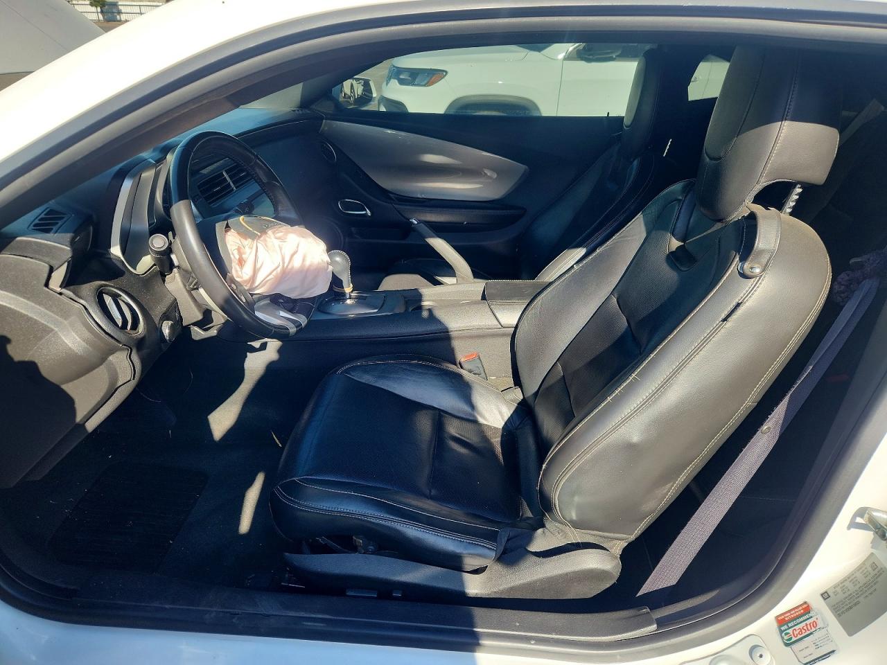 2011 Chevrolet Camaro Lt White vin: 2G1FC1ED9B9198520