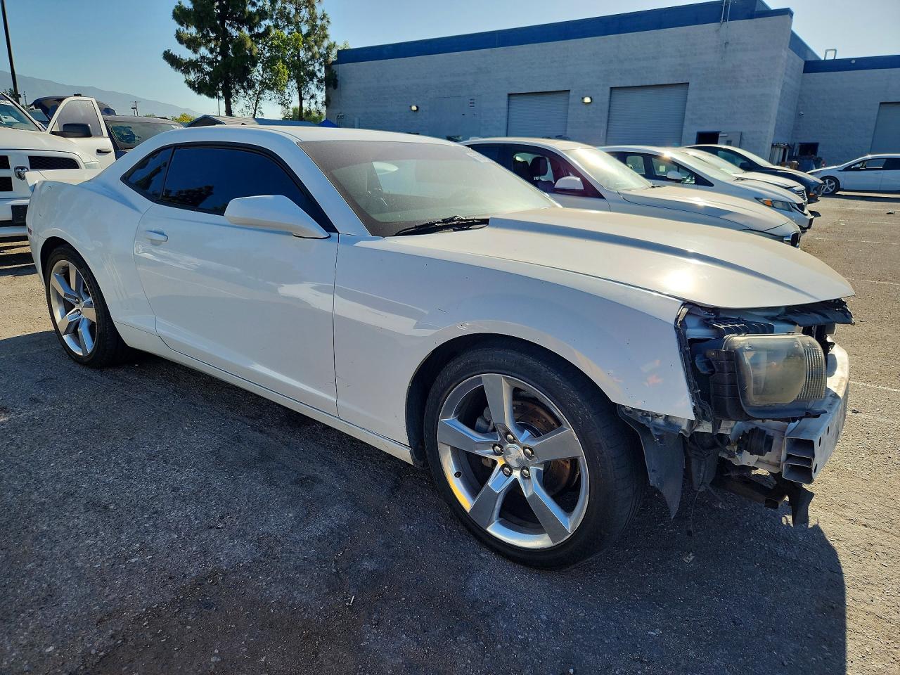 2011 Chevrolet Camaro Lt White vin: 2G1FC1ED9B9198520