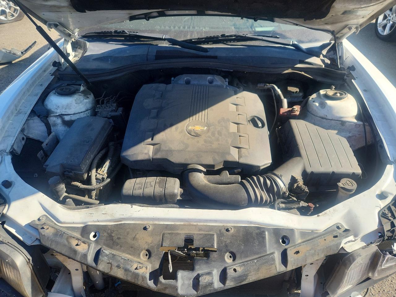 2011 Chevrolet Camaro Lt White vin: 2G1FC1ED9B9198520