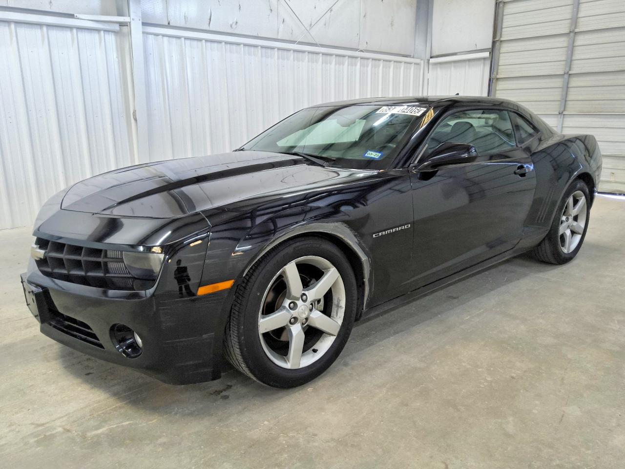 2011 Chevrolet Camaro Lt Black vin: 2G1FC1ED9B9207488