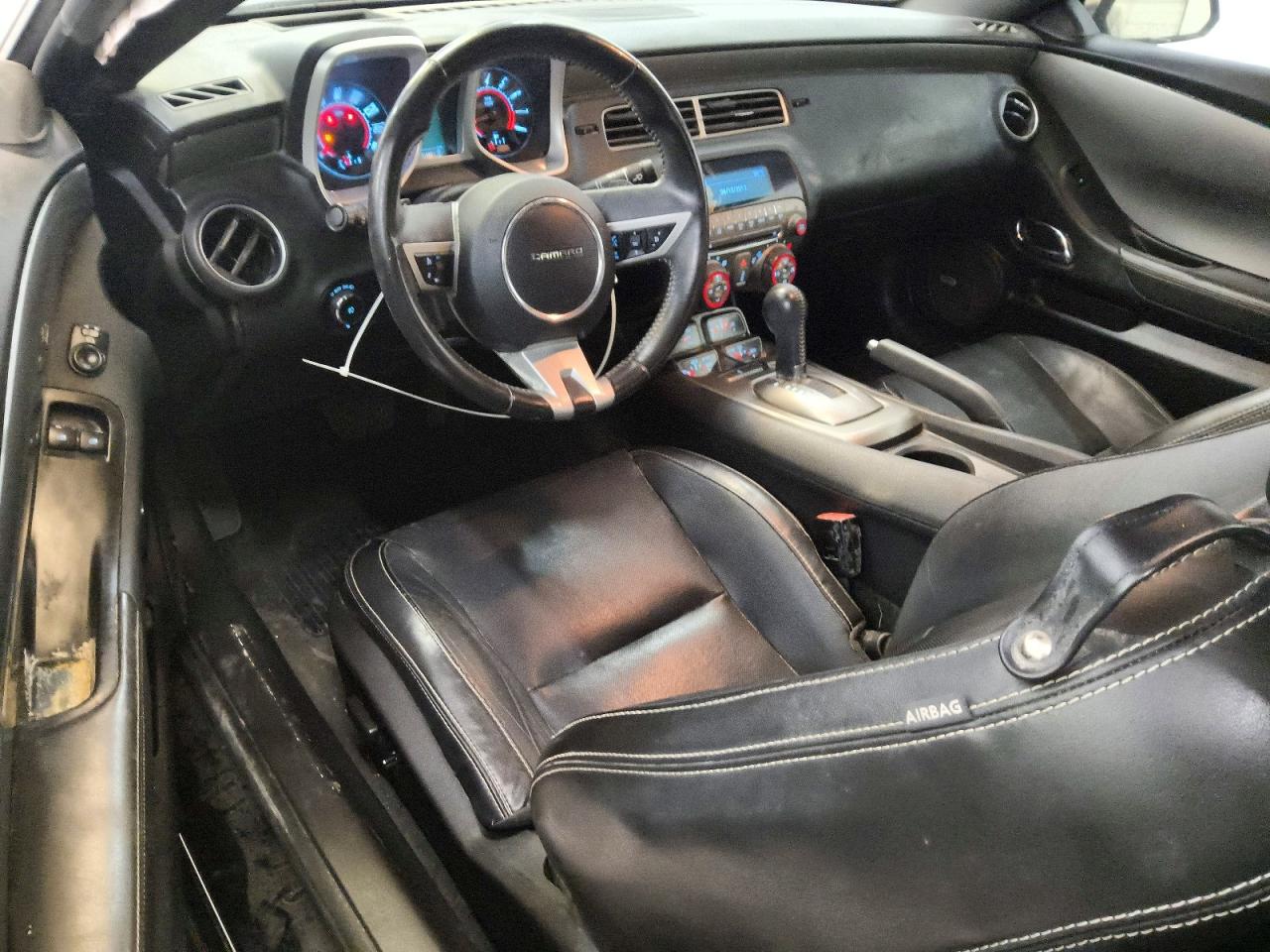 2011 Chevrolet Camaro Lt Black vin: 2G1FC1ED9B9207488