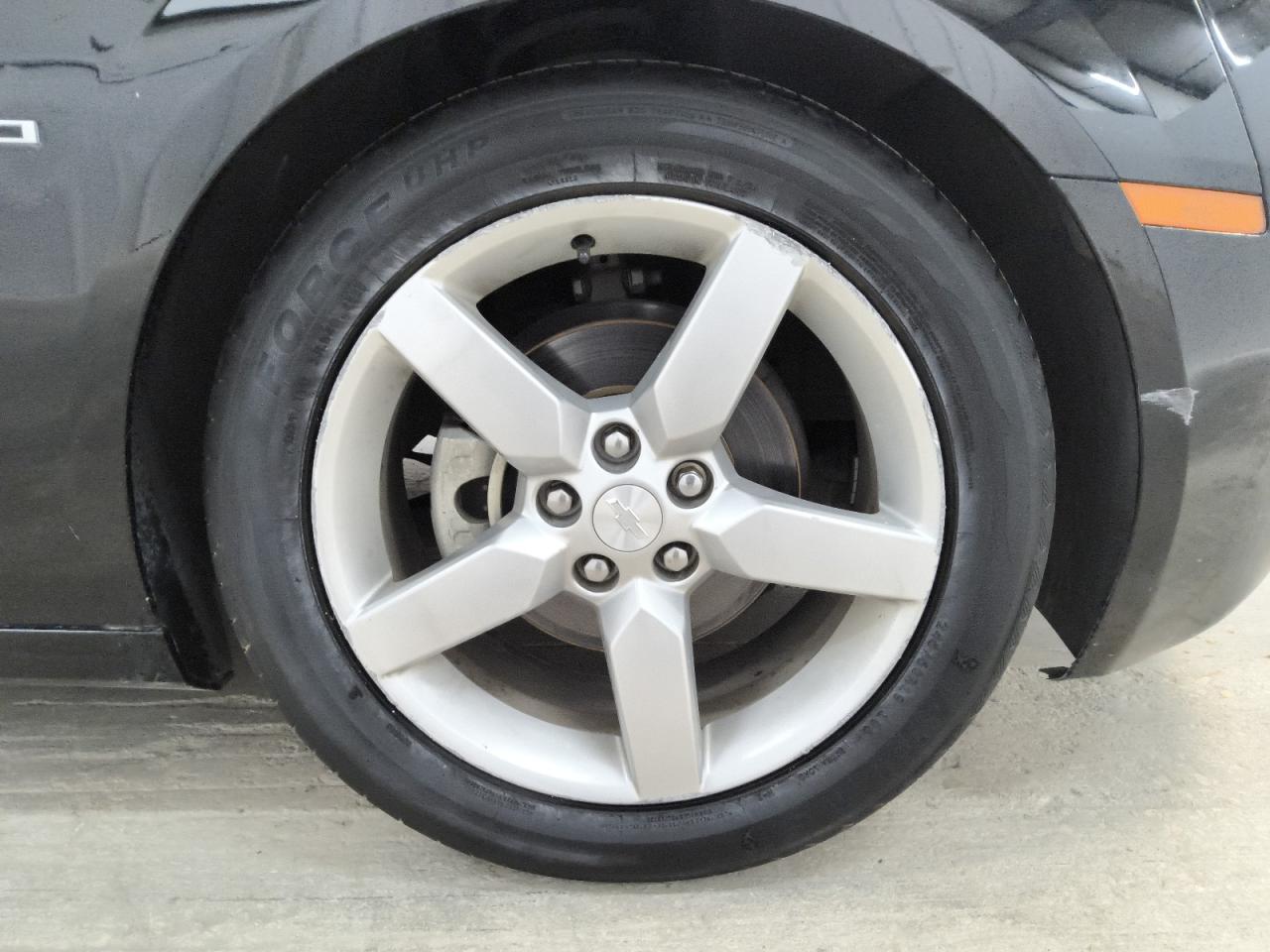 2011 Chevrolet Camaro Lt Black vin: 2G1FC1ED9B9207488 Damage: Right Front Wheel, Curb Rash, > 12 Inches