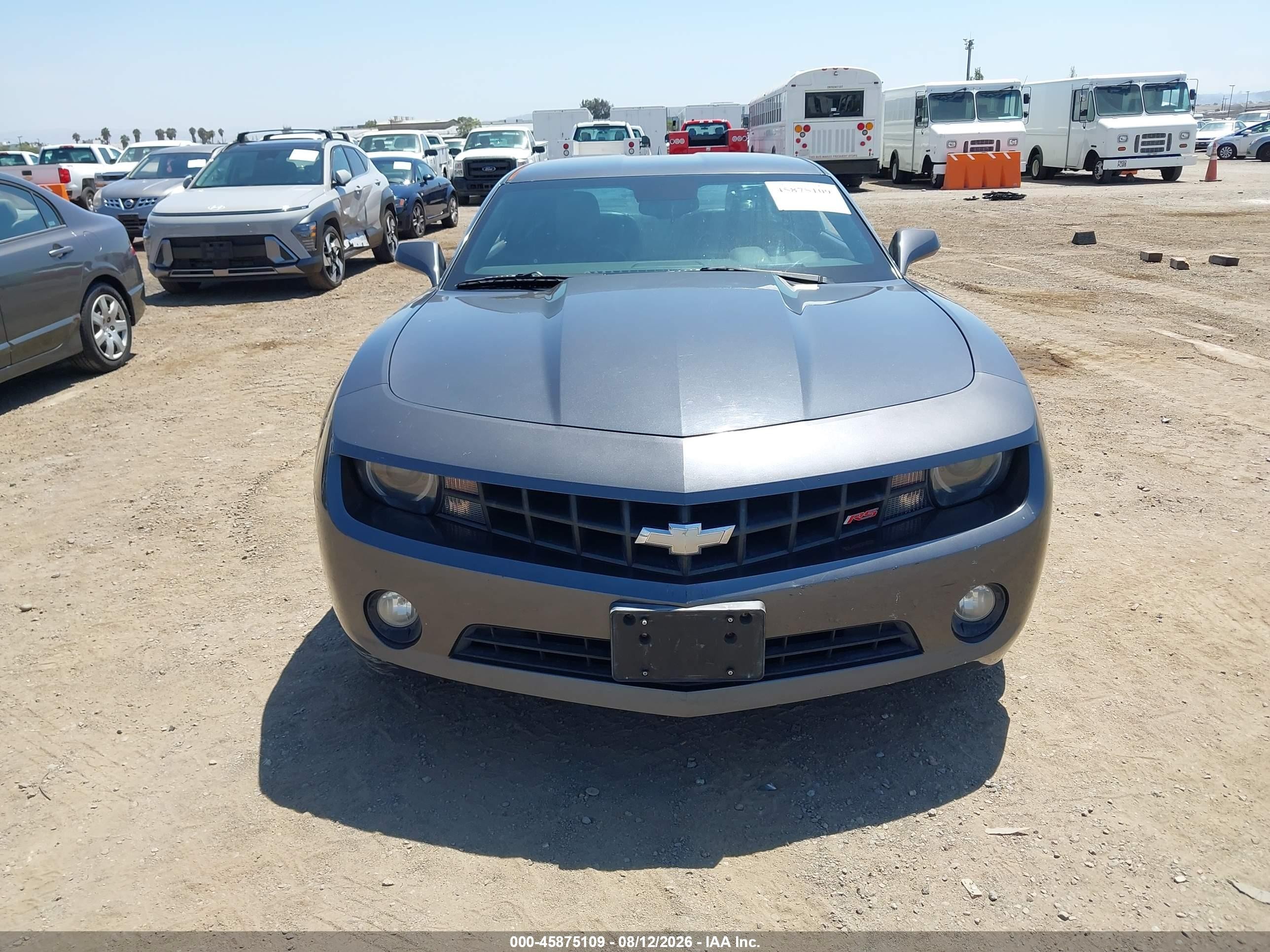 2011 Chevrolet Camaro 2lt Gray vin: 2G1FC1EDXB9149276
