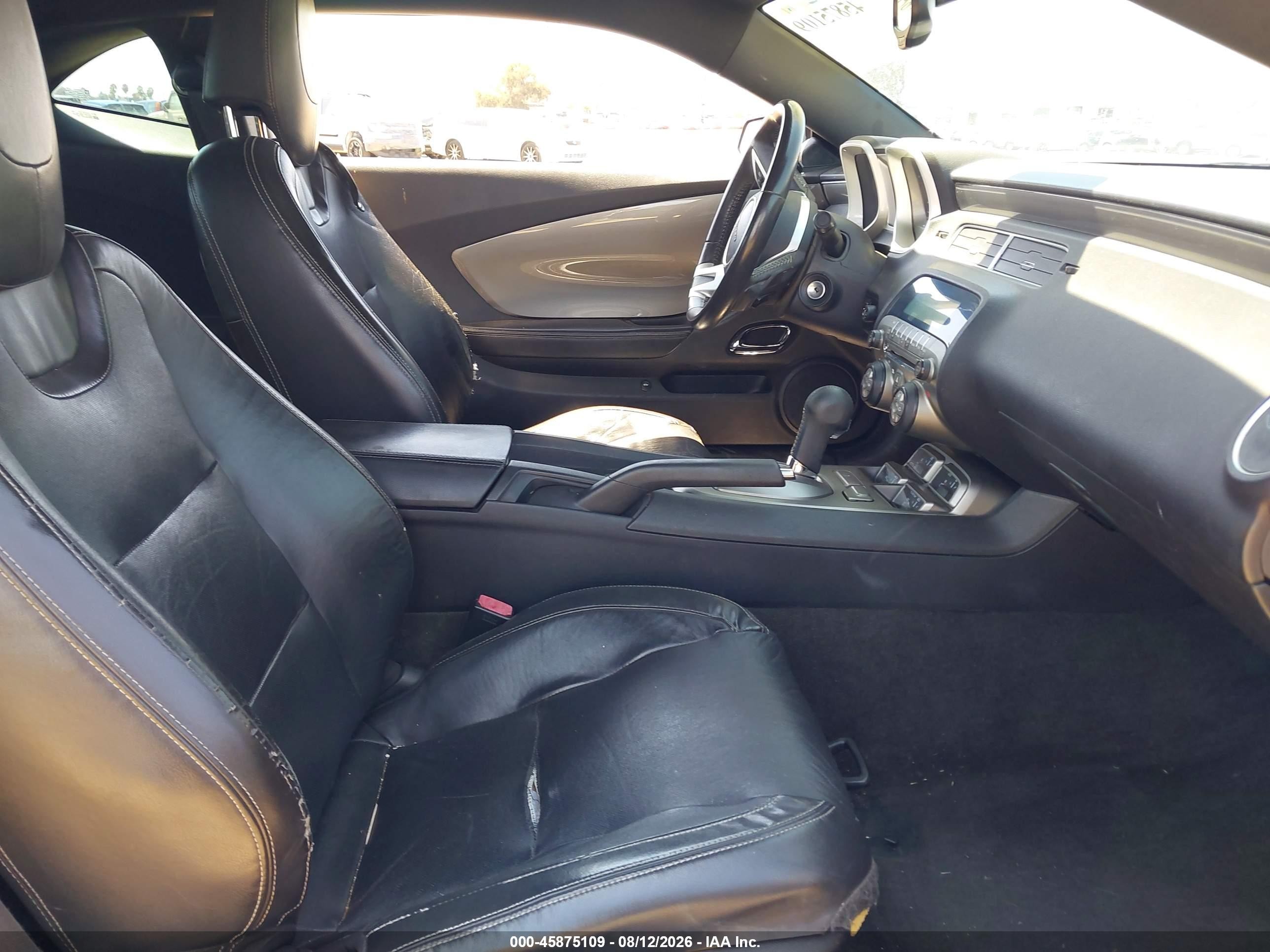 2011 Chevrolet Camaro 2lt Gray vin: 2G1FC1EDXB9149276