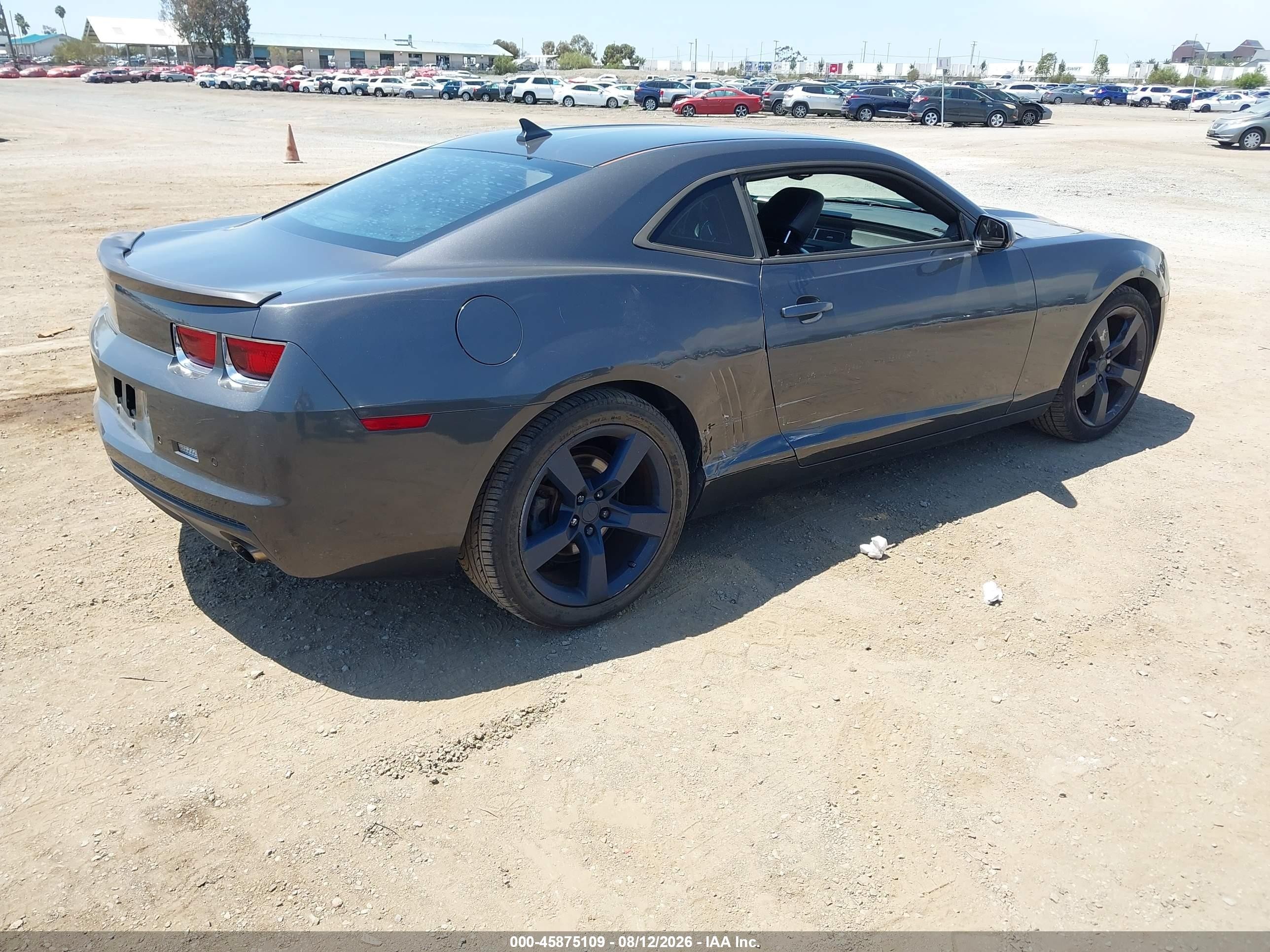 2011 Chevrolet Camaro 2lt Gray vin: 2G1FC1EDXB9149276