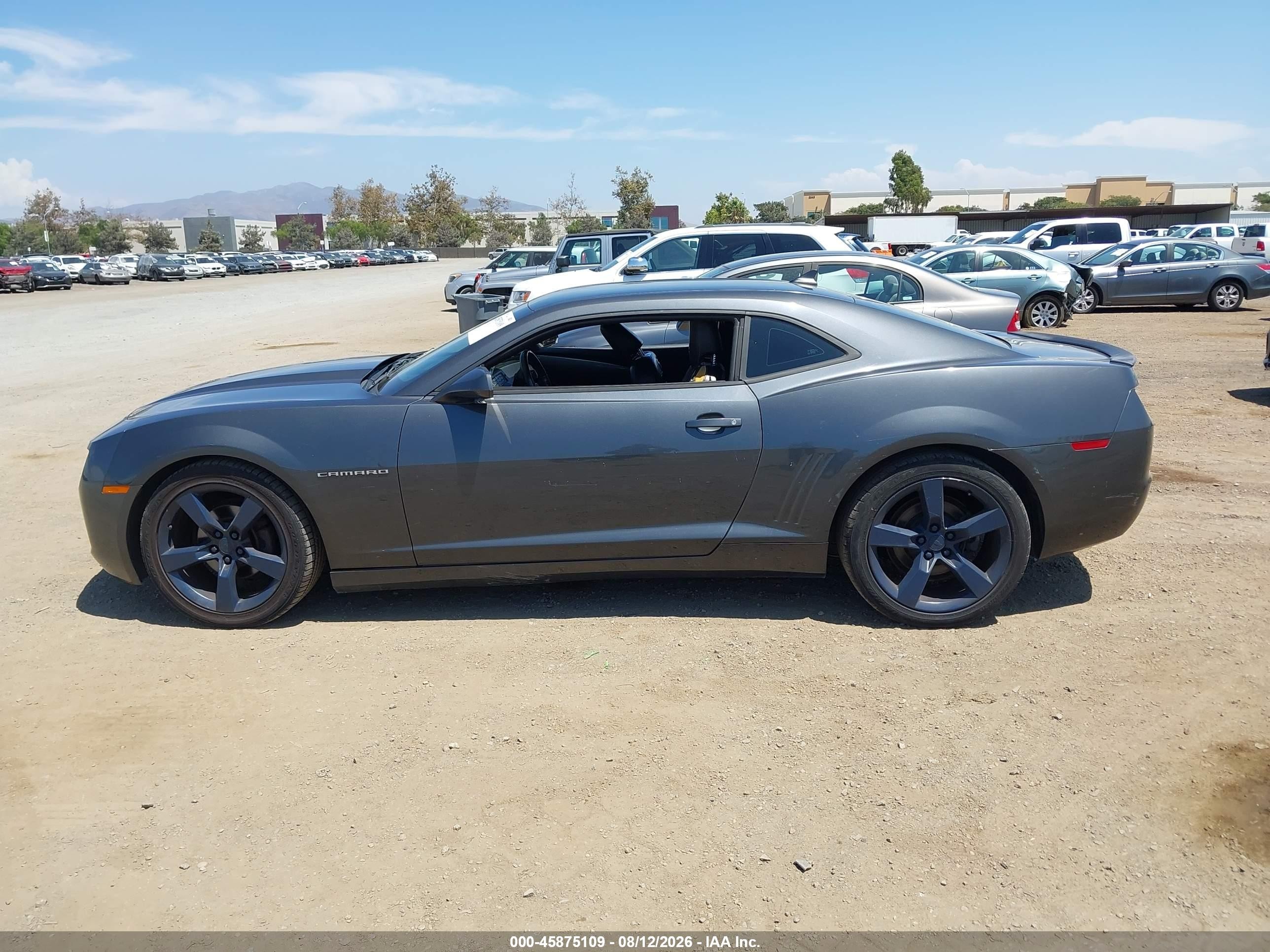 2011 Chevrolet Camaro 2lt Gray vin: 2G1FC1EDXB9149276
