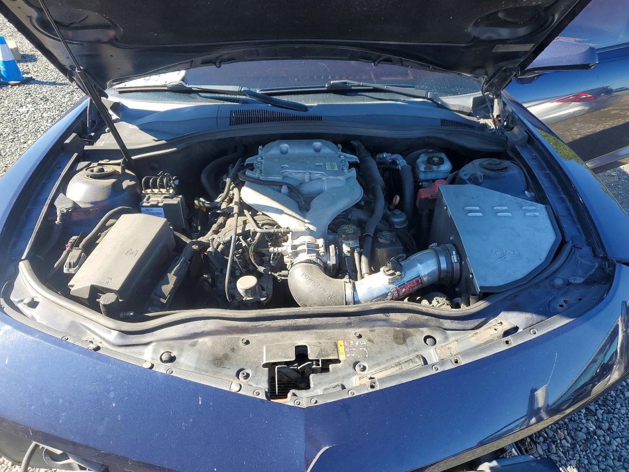 2011 Chevrolet Camaro Lt Blue vin: 2G1FC1EDXB9170032