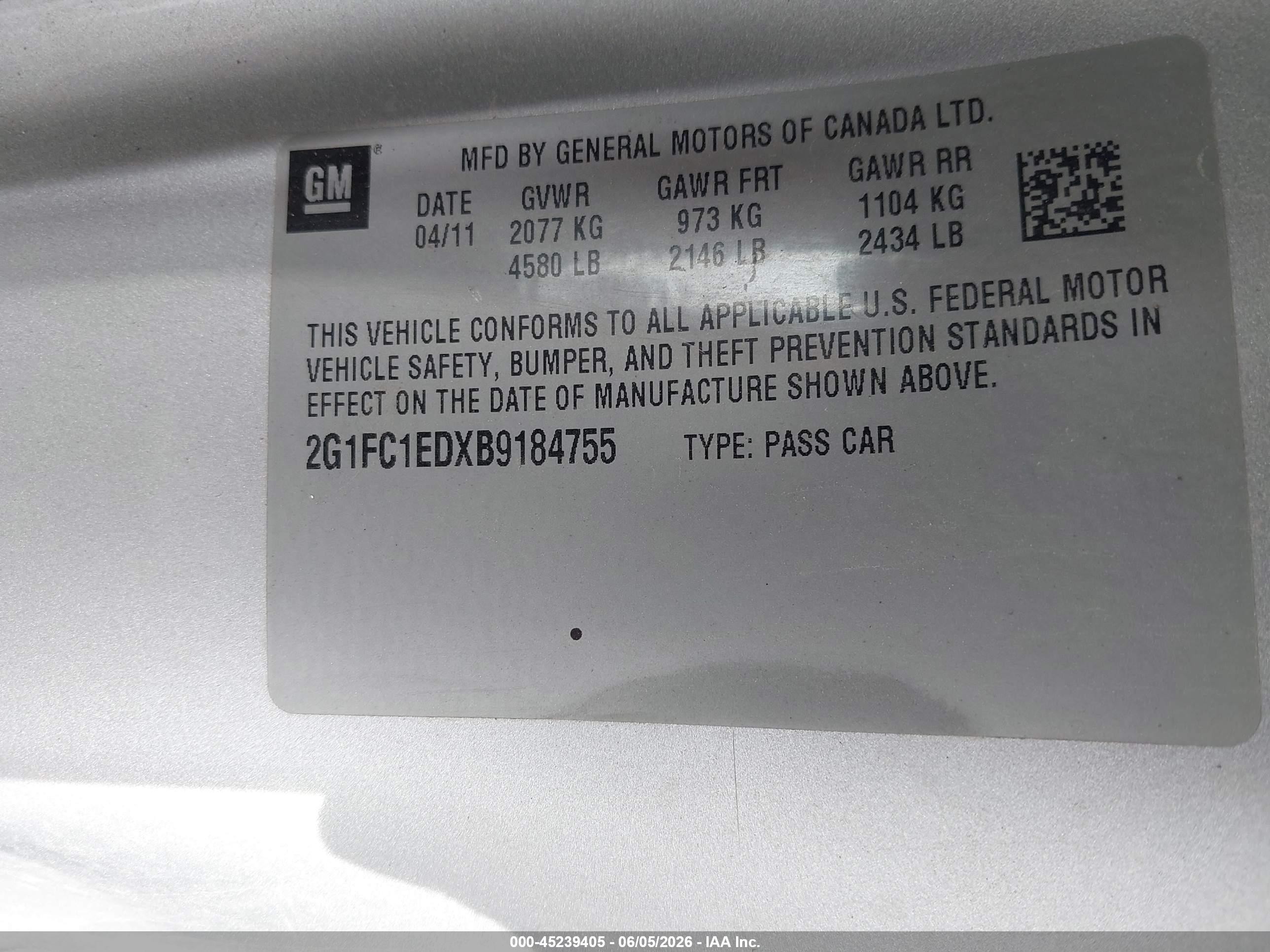 2011 Chevrolet Camaro 2lt Silver vin: 2G1FC1EDXB9184755