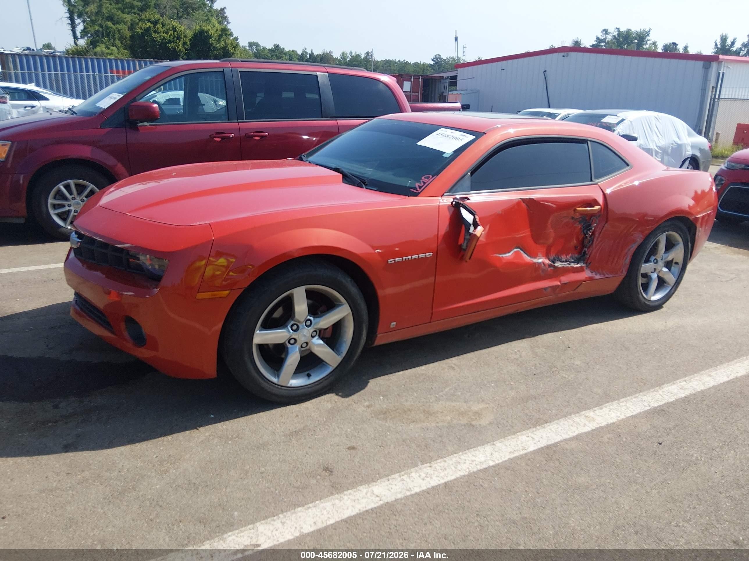 2010 Chevrolet Camaro 2lt Orange vin: 2G1FC1EV0A9148273