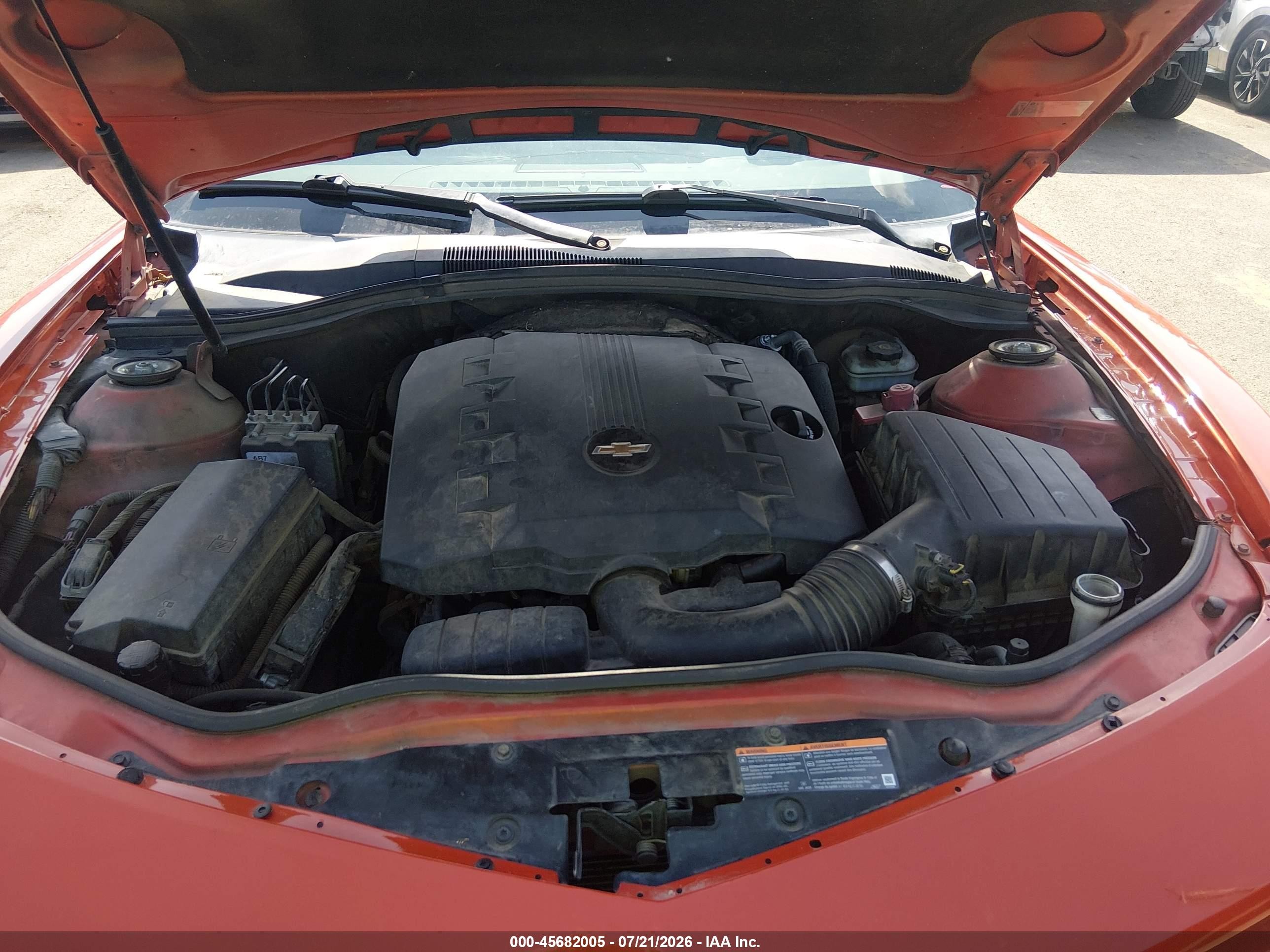 2010 Chevrolet Camaro 2lt Orange vin: 2G1FC1EV0A9148273