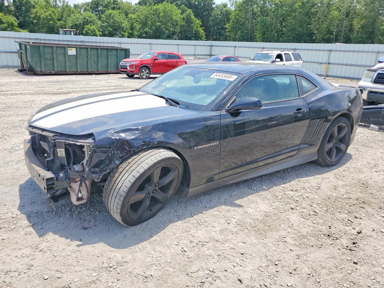 2010 Chevrolet Camaro Lt Black vin: 2G1FC1EV0A9157376