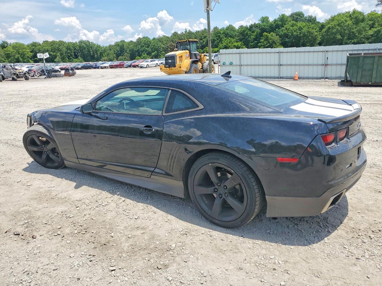 2010 Chevrolet Camaro Lt Black vin: 2G1FC1EV0A9157376