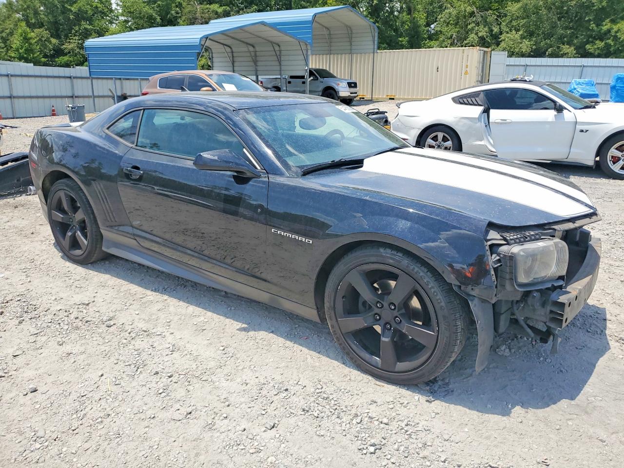 2010 Chevrolet Camaro Lt Black vin: 2G1FC1EV0A9157376