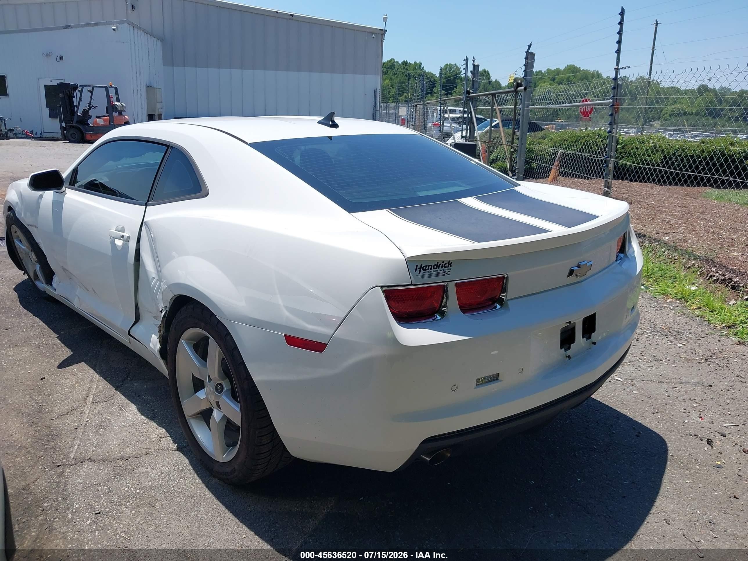 2010 Chevrolet Camaro 2lt Белый vin: 2G1FC1EV0A9162741