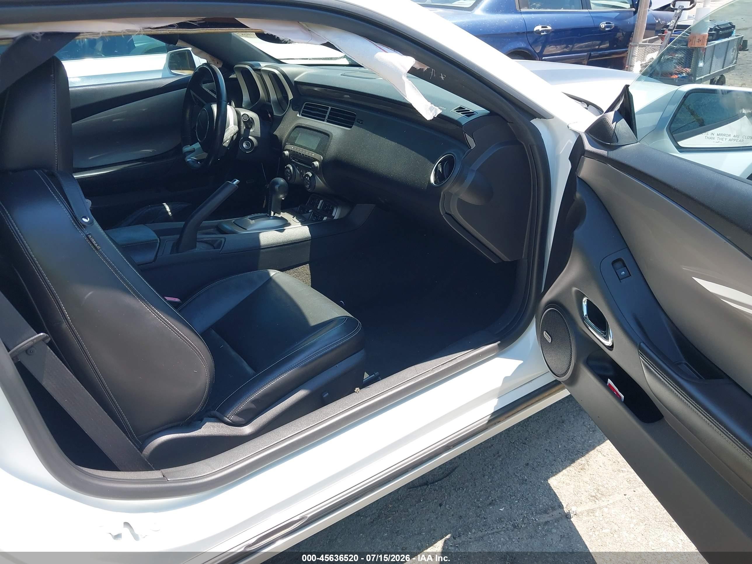 2010 Chevrolet Camaro 2lt Белый vin: 2G1FC1EV0A9162741
