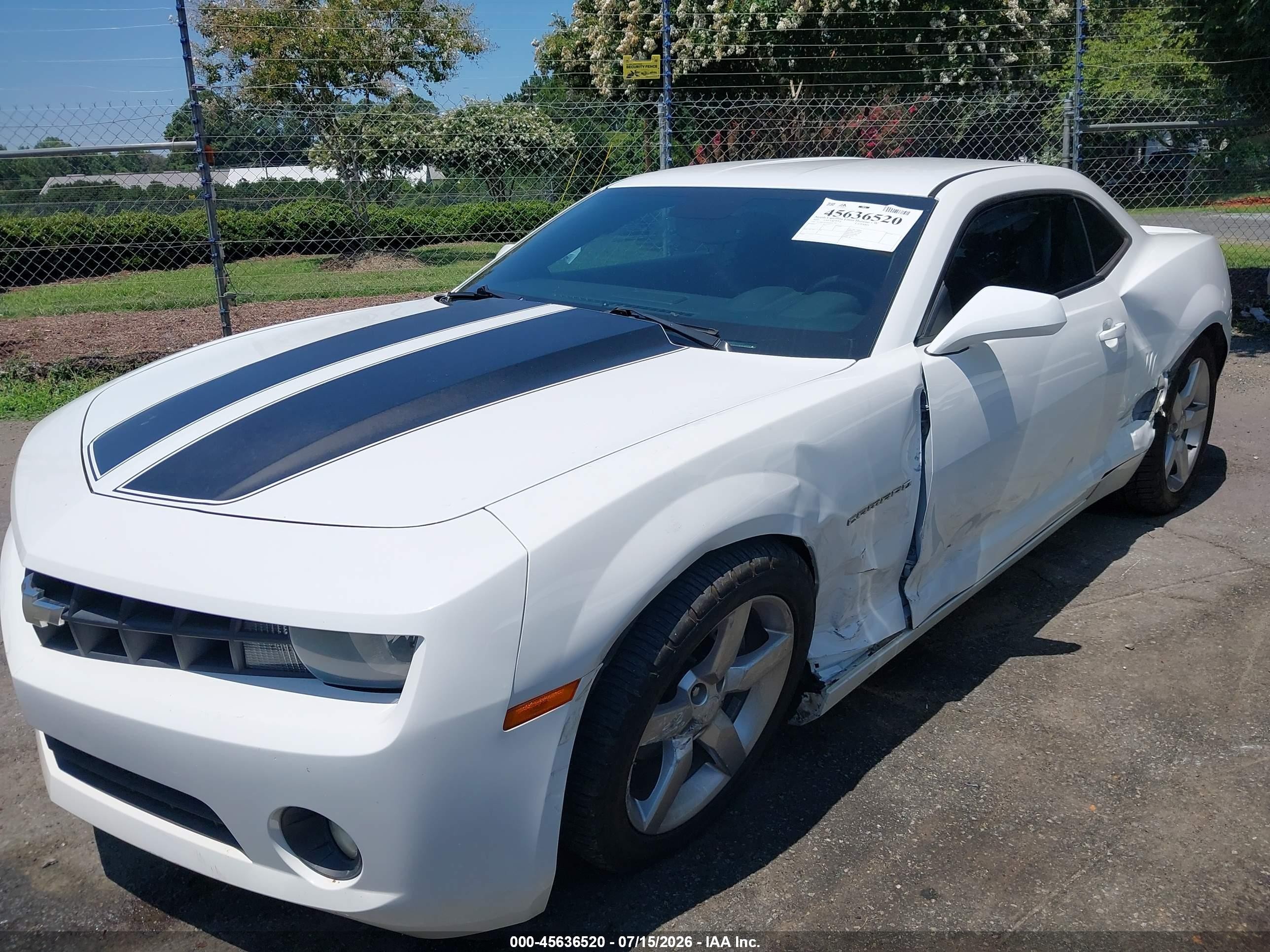 2010 Chevrolet Camaro 2lt Белый vin: 2G1FC1EV0A9162741